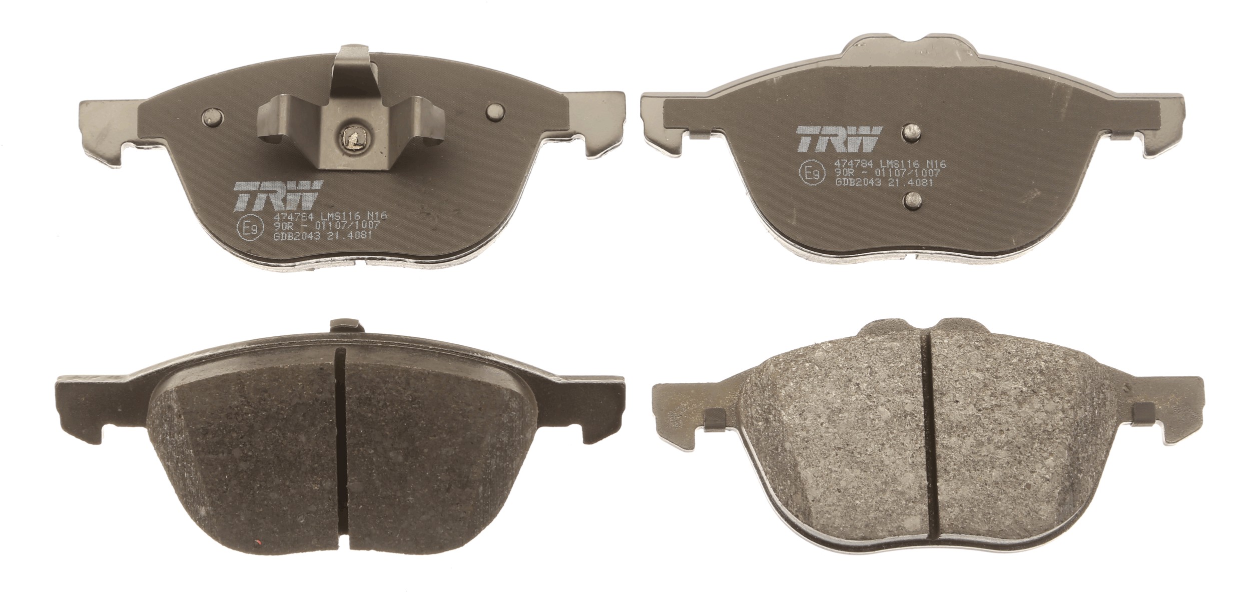 Placute frana TRW GDB2043