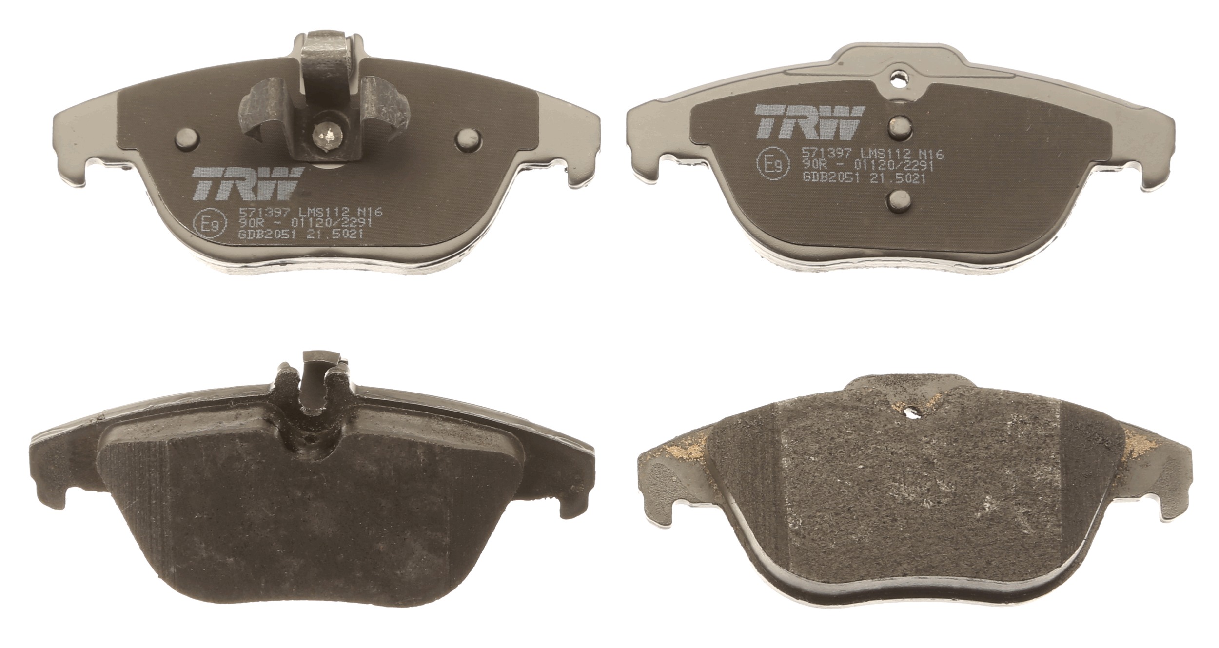 Placute frana TRW GDB2051