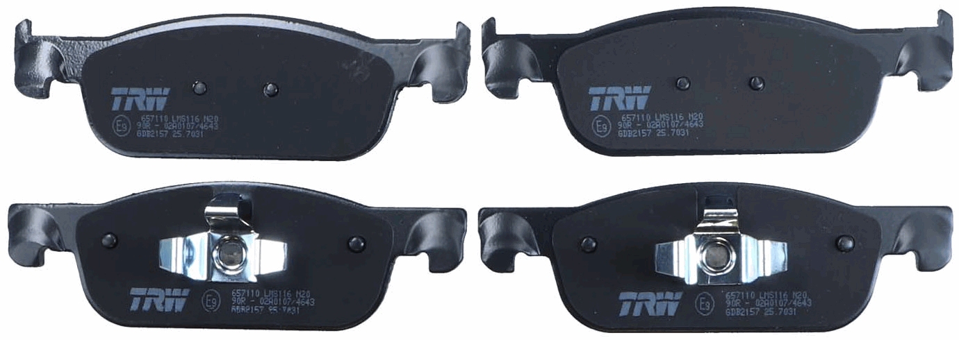 Placute frana TRW GDB2157