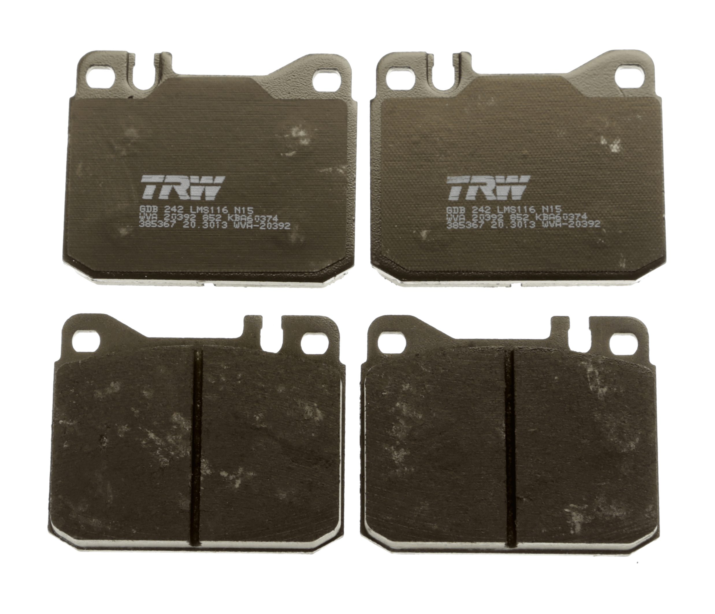 Placute frana TRW GDB242