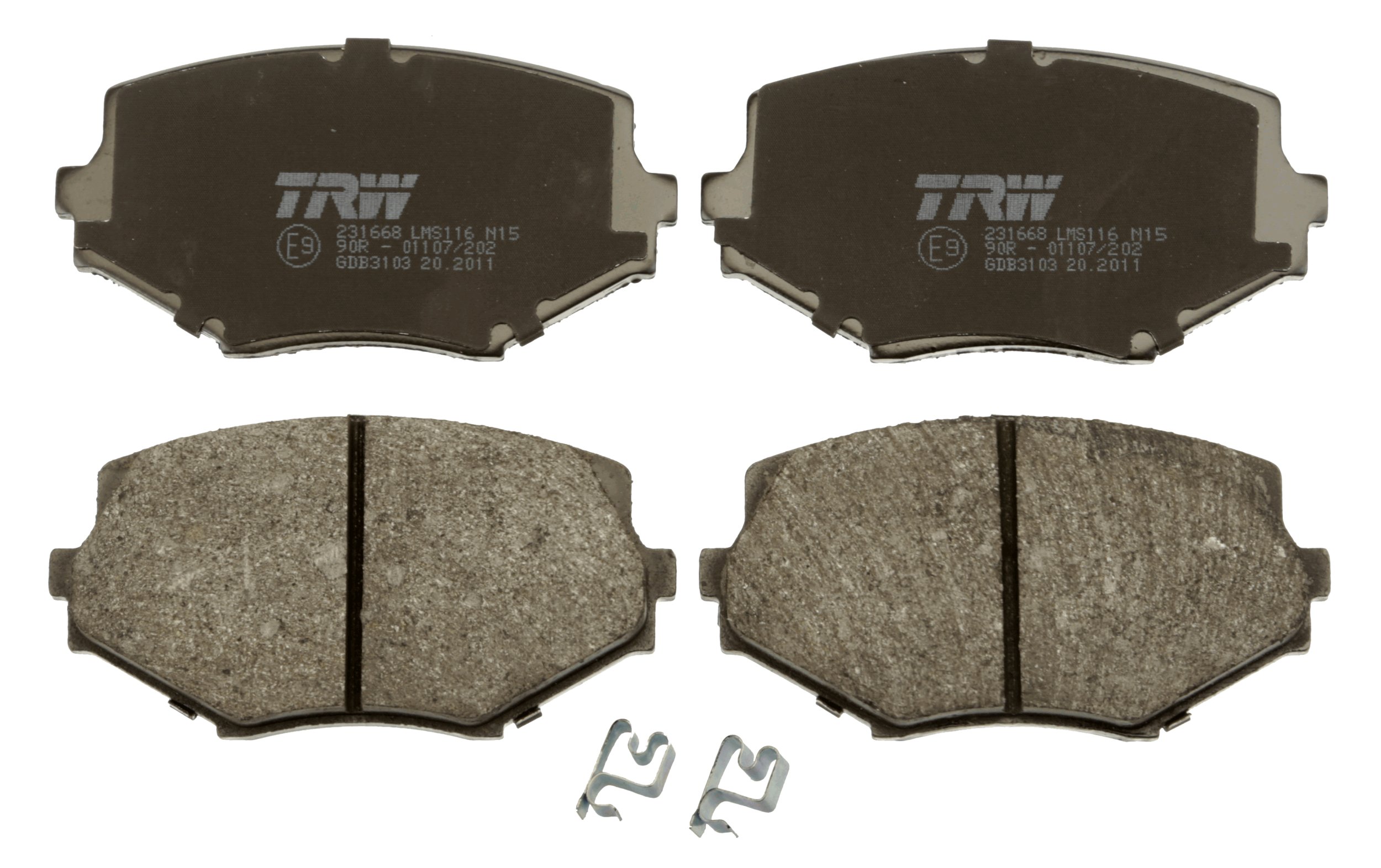 Placute frana TRW GDB3103