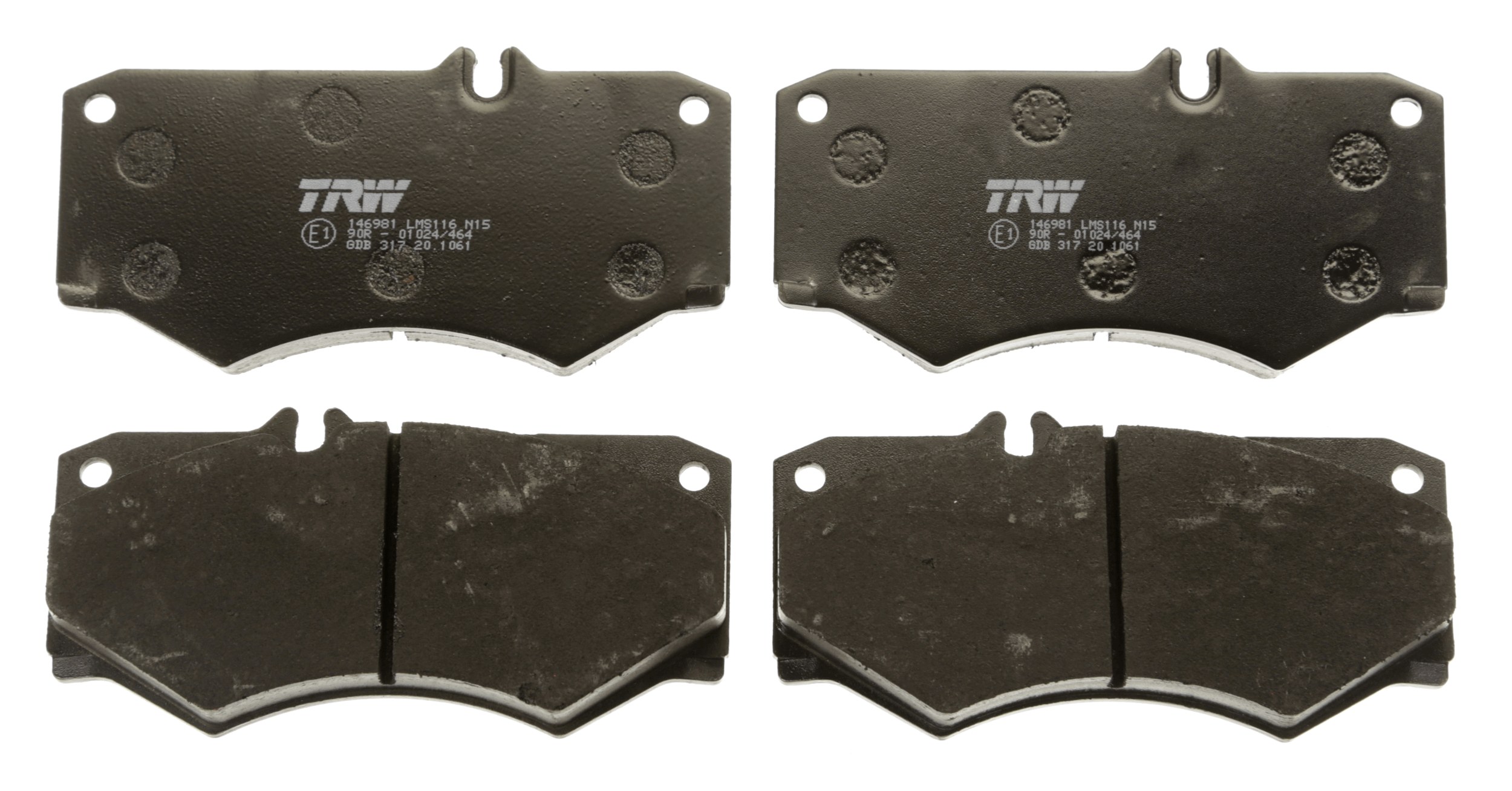 Placute frana TRW GDB317