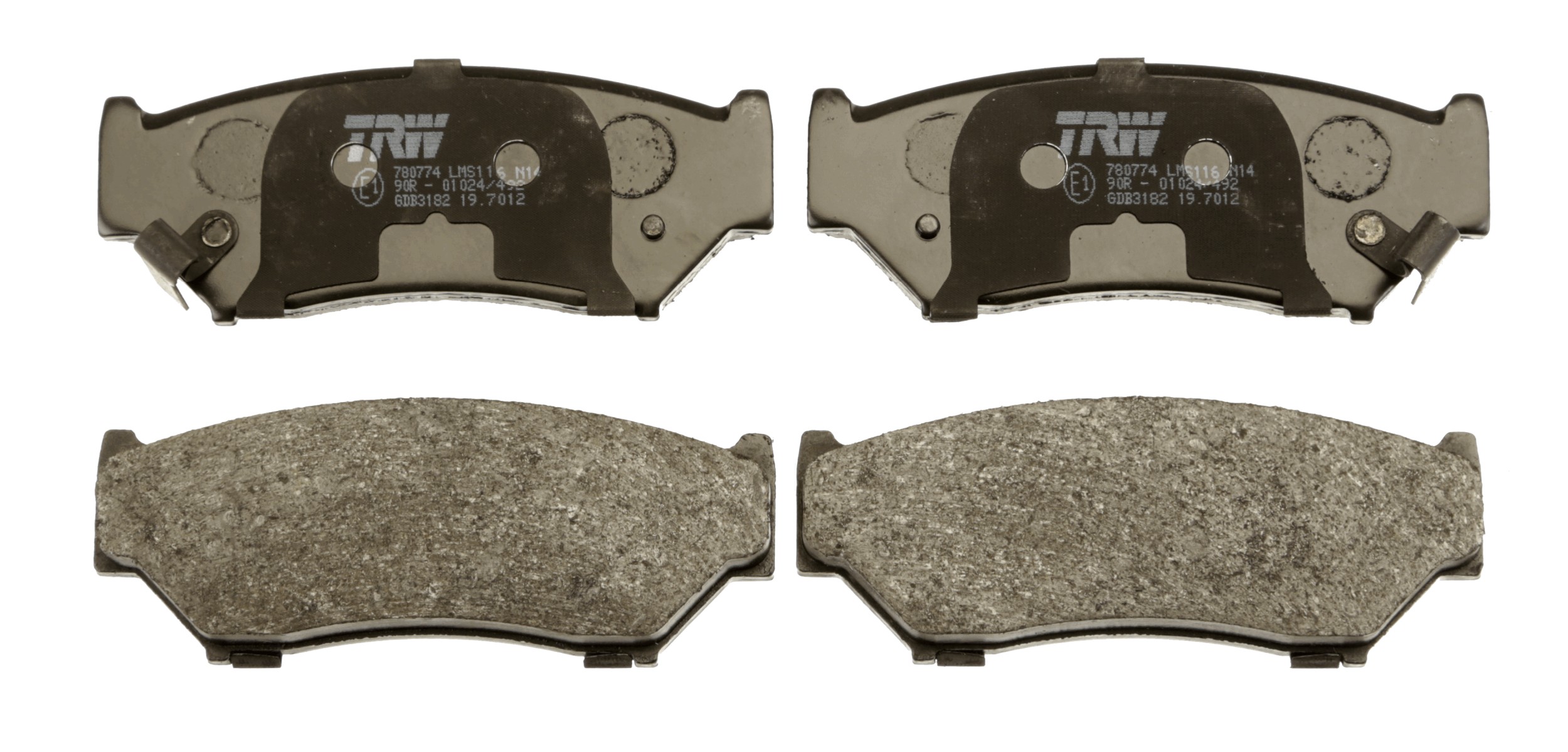 Placute frana TRW GDB3182