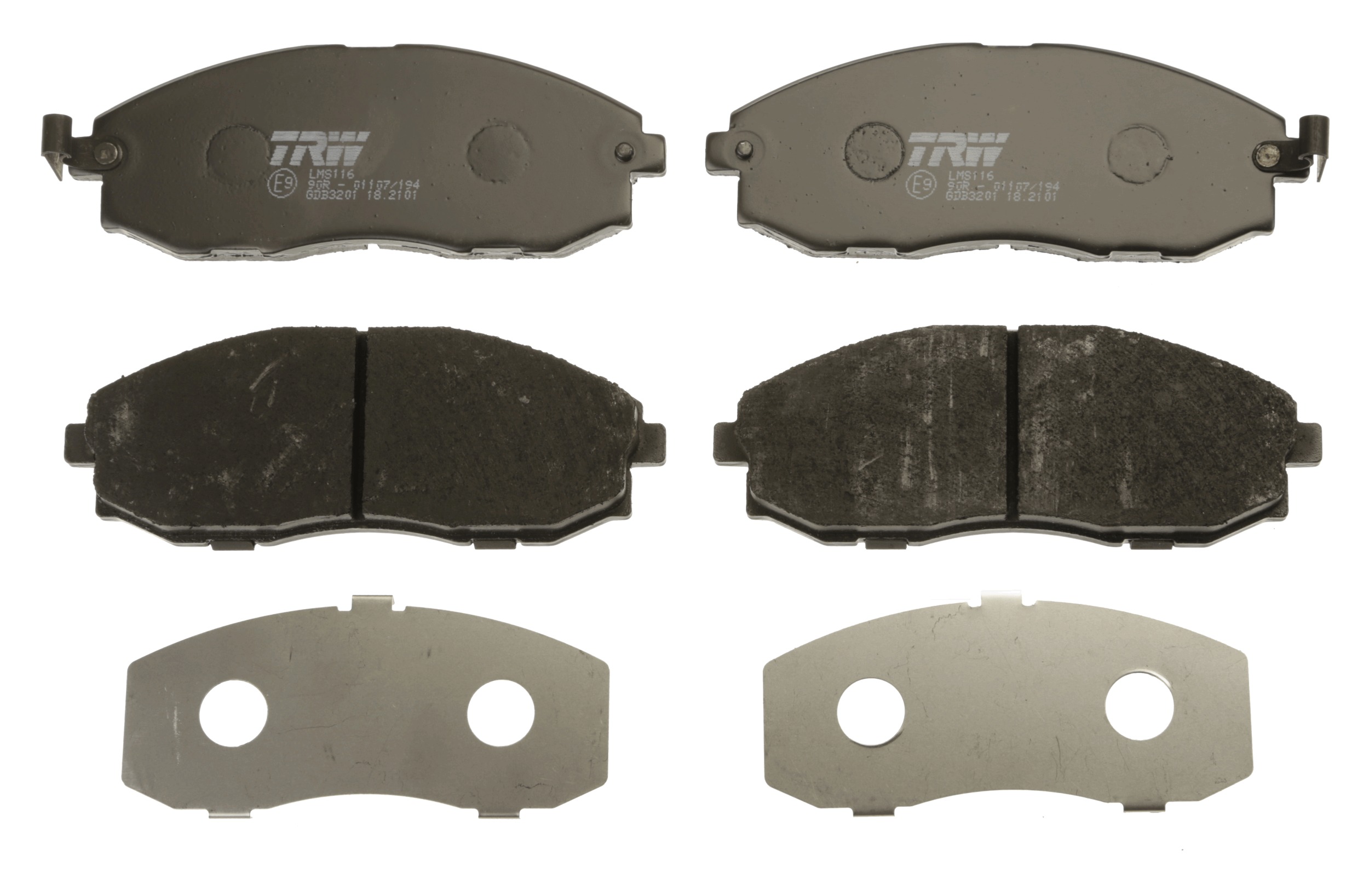 Placute frana TRW GDB3201