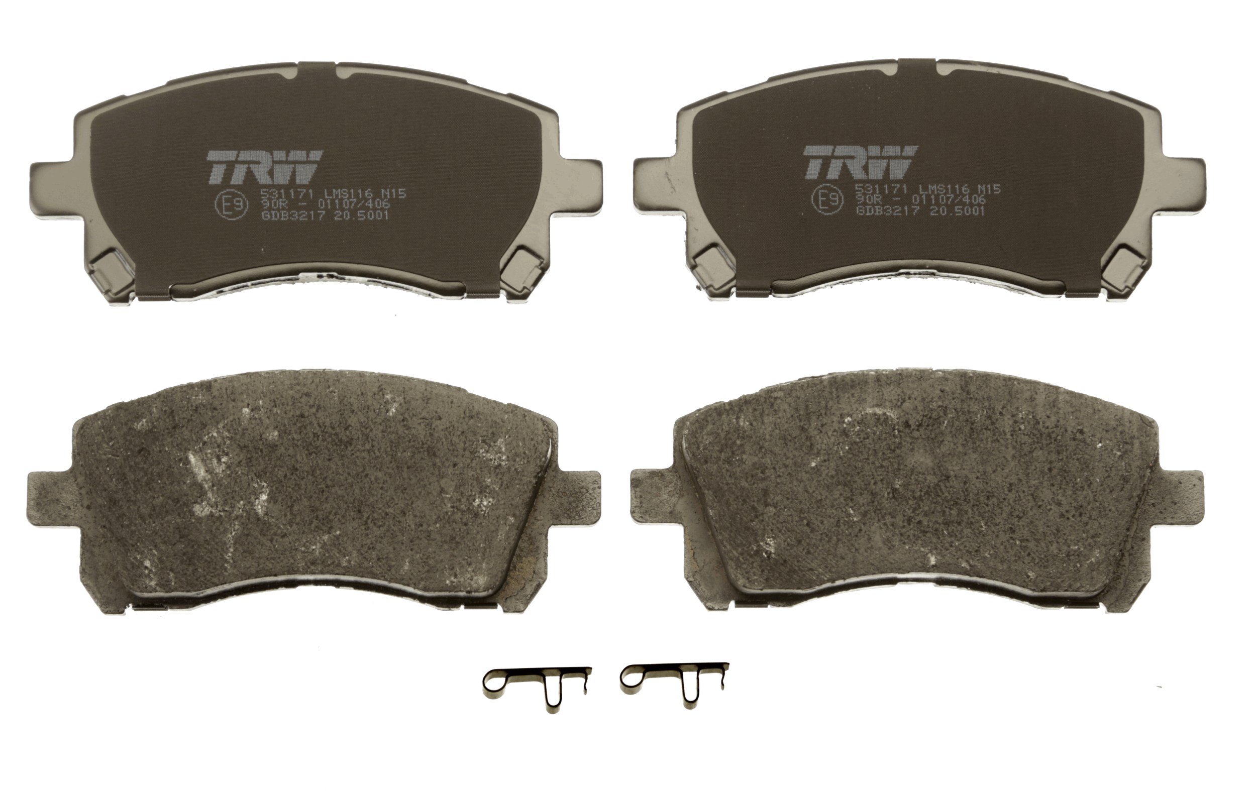 Placute frana TRW GDB3217
