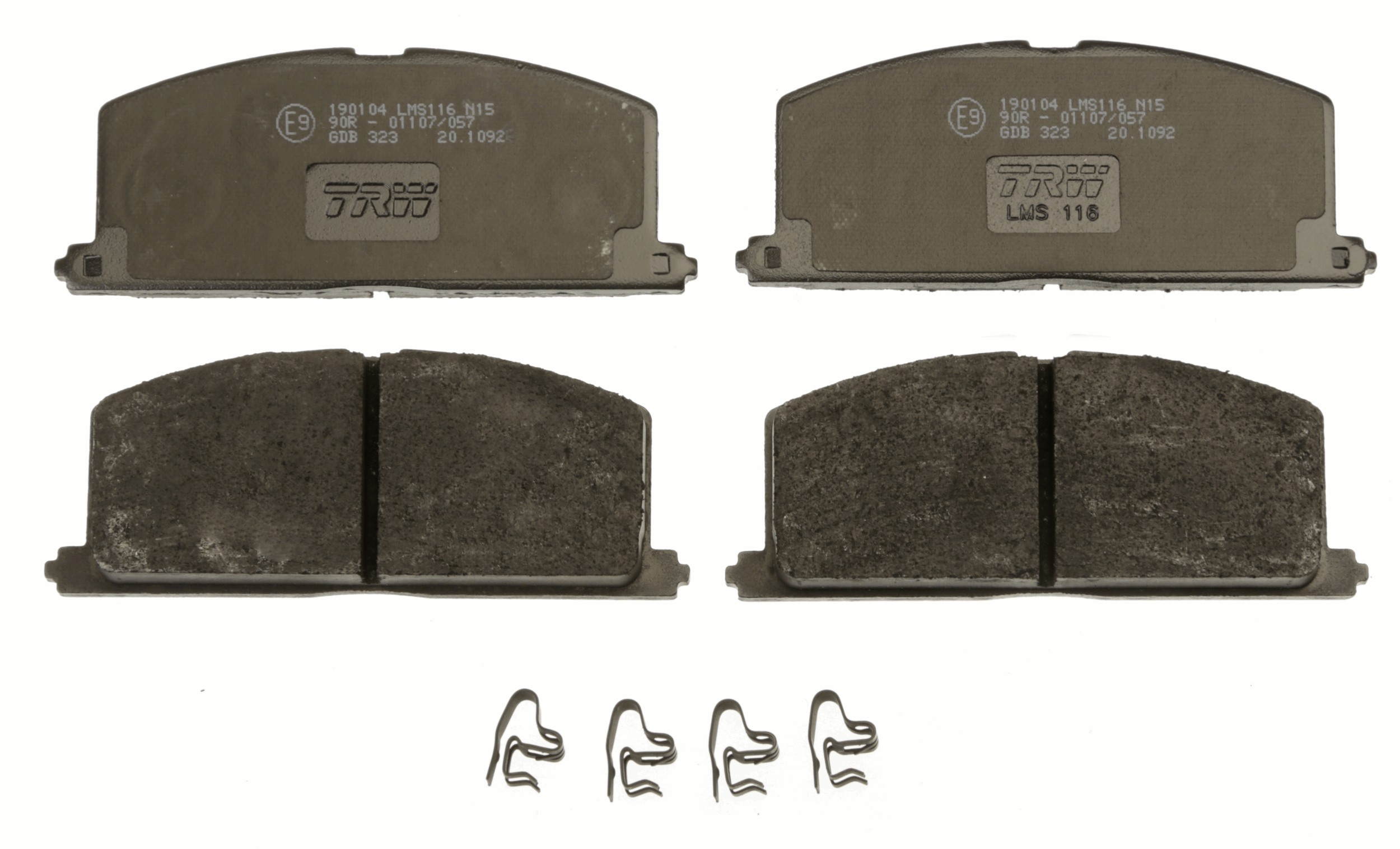 Placute frana TRW GDB323