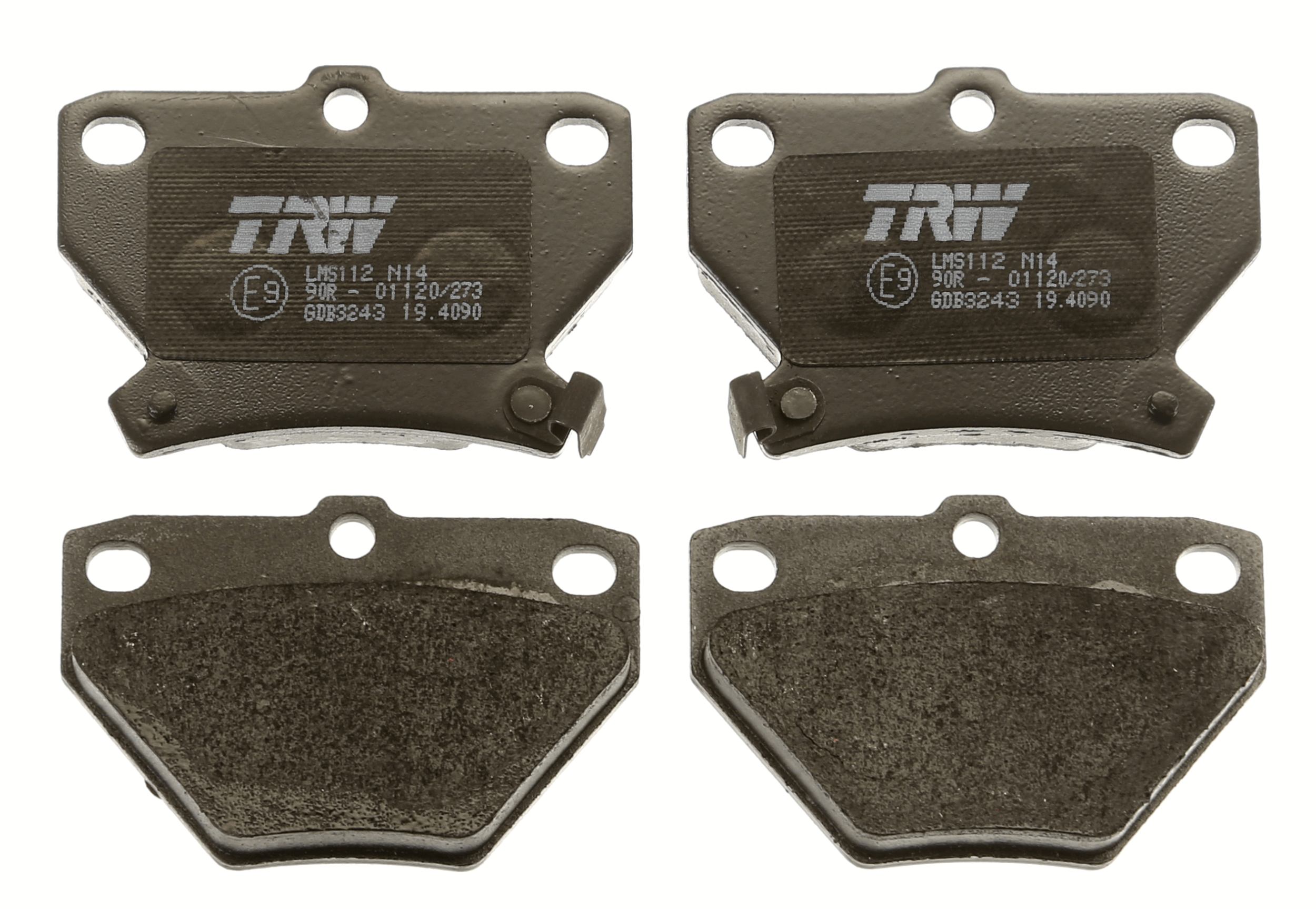 Placute frana TRW GDB3243