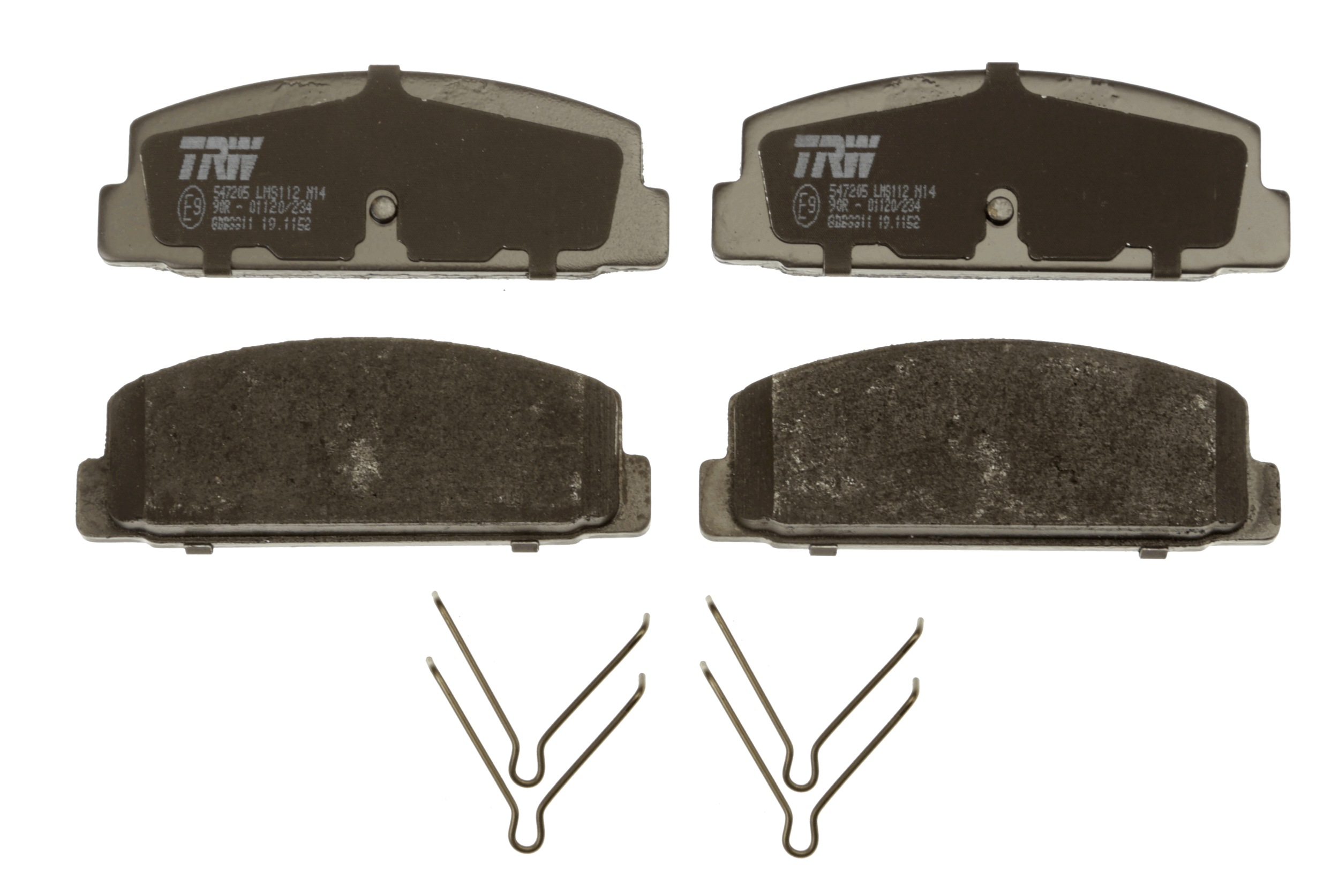 Placute frana TRW GDB3311