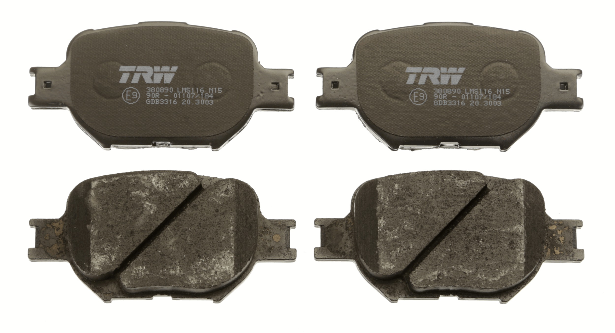 Placute frana TRW GDB3316