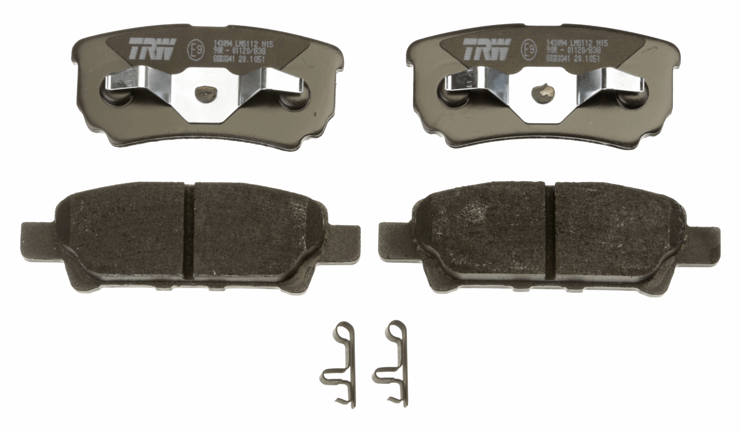 Placute frana TRW GDB3341