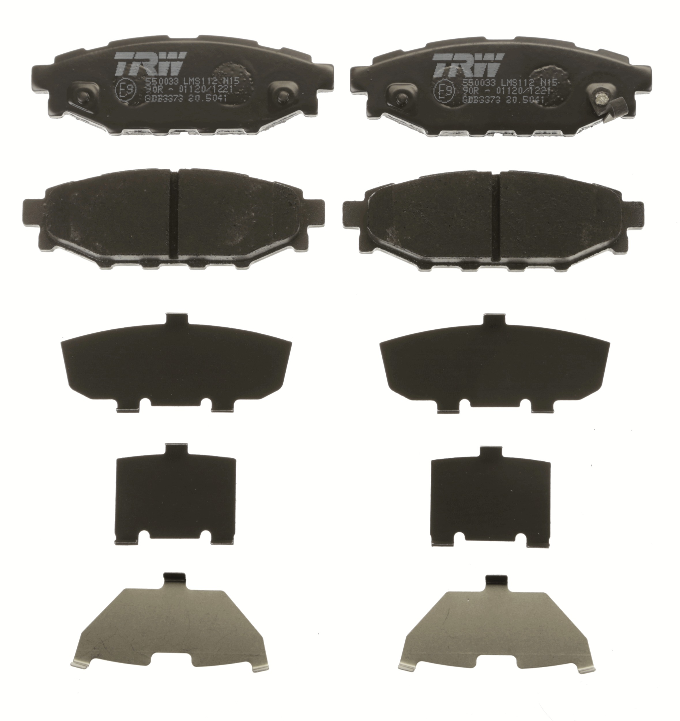 Placute frana TRW GDB3373