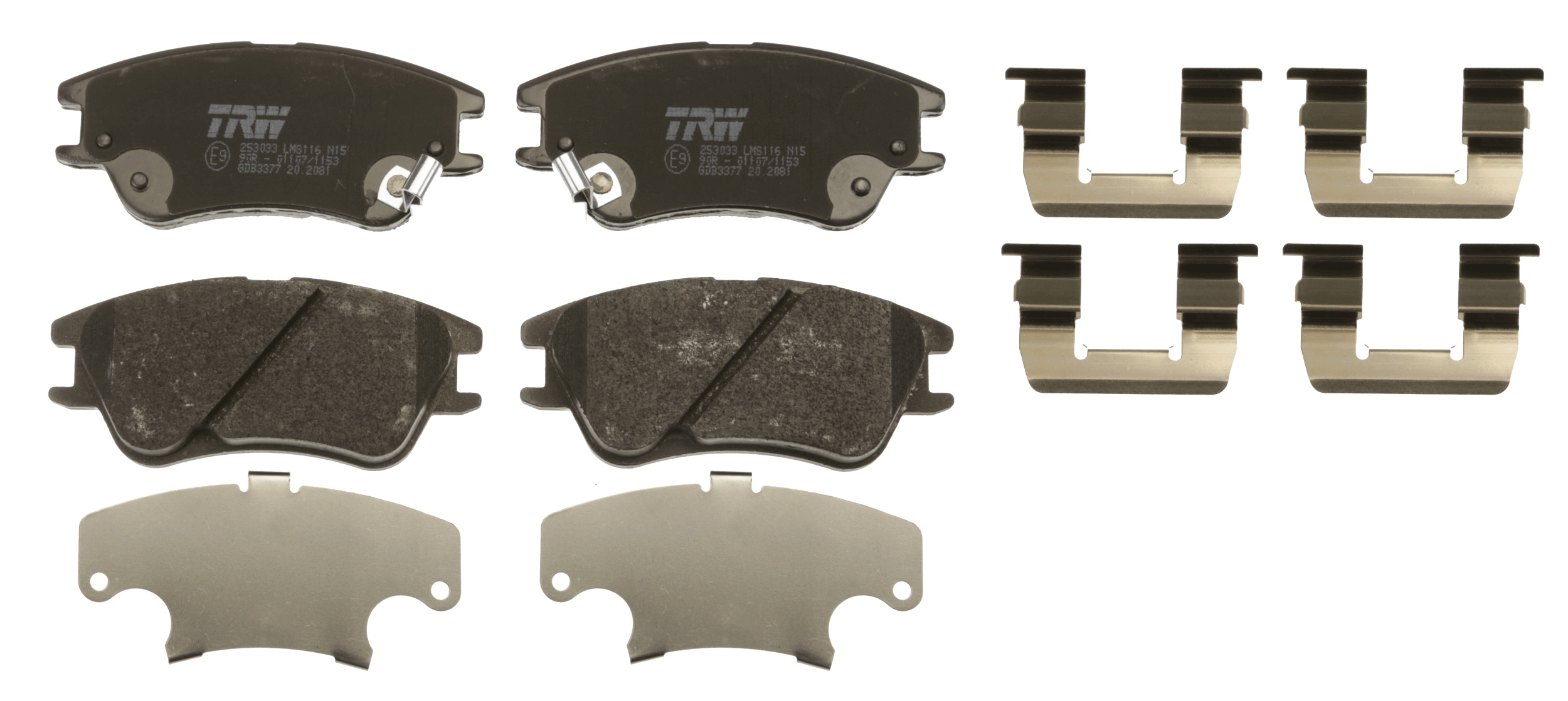 Placute frana TRW GDB3377