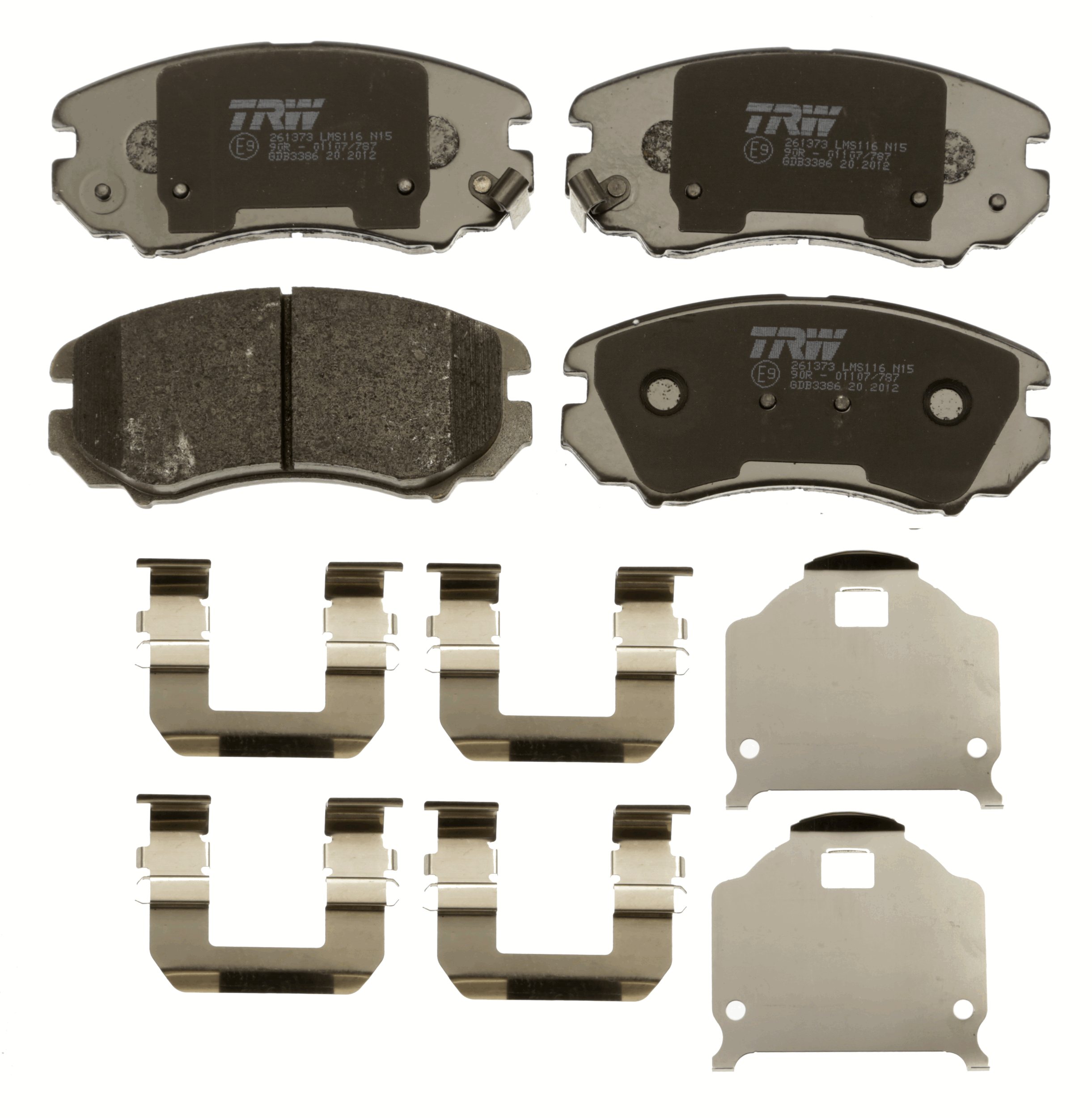 Placute frana TRW GDB3386
