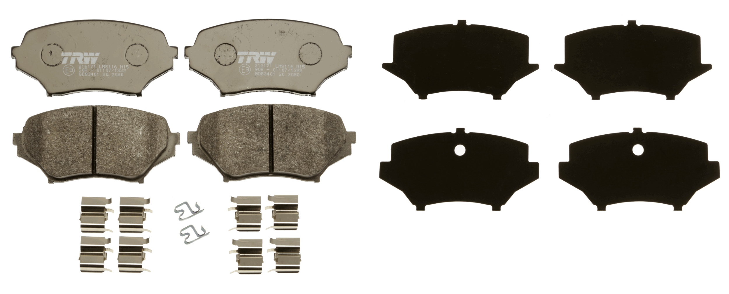 Placute frana TRW GDB3401