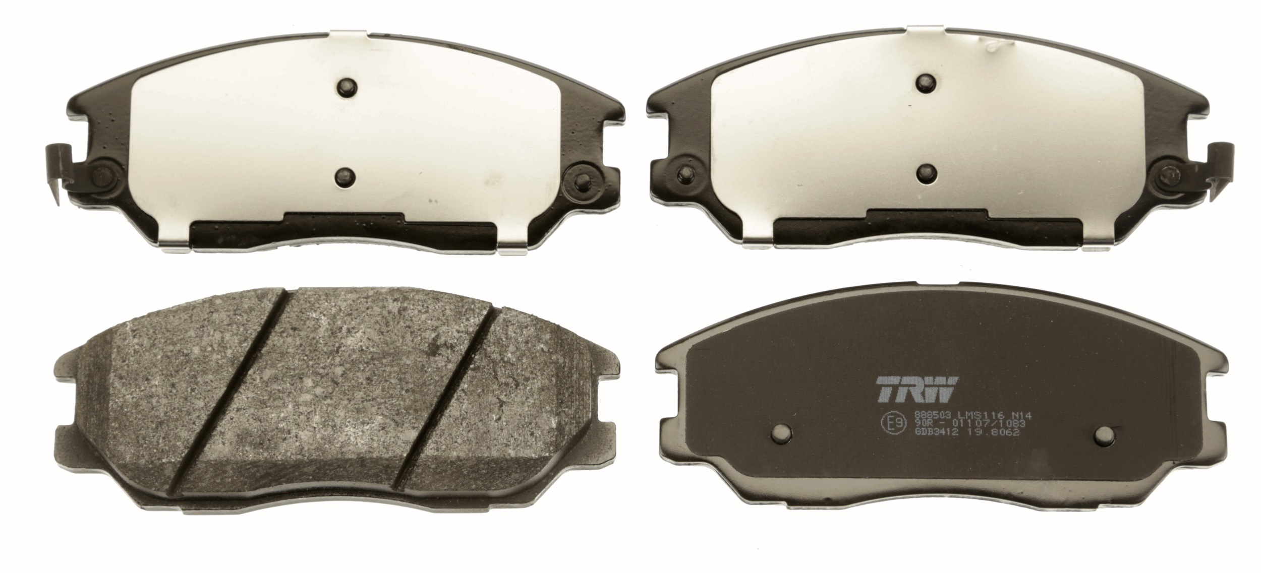 Placute frana TRW GDB3412