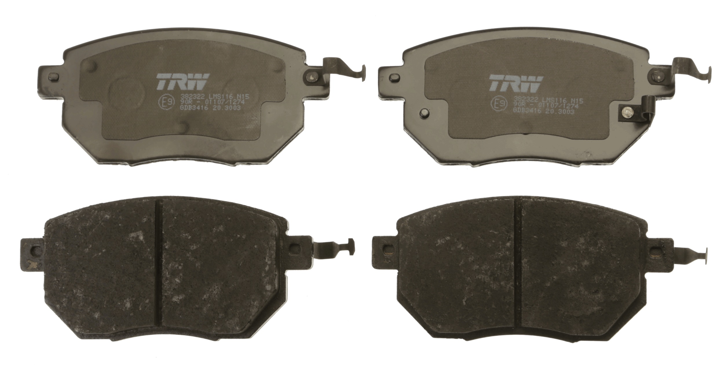 Placute frana TRW GDB3416