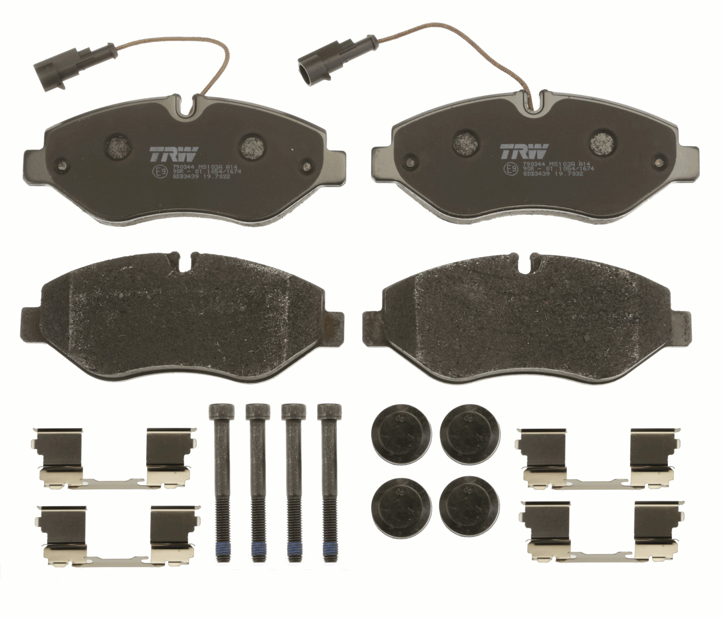 Placute frana TRW GDB3439