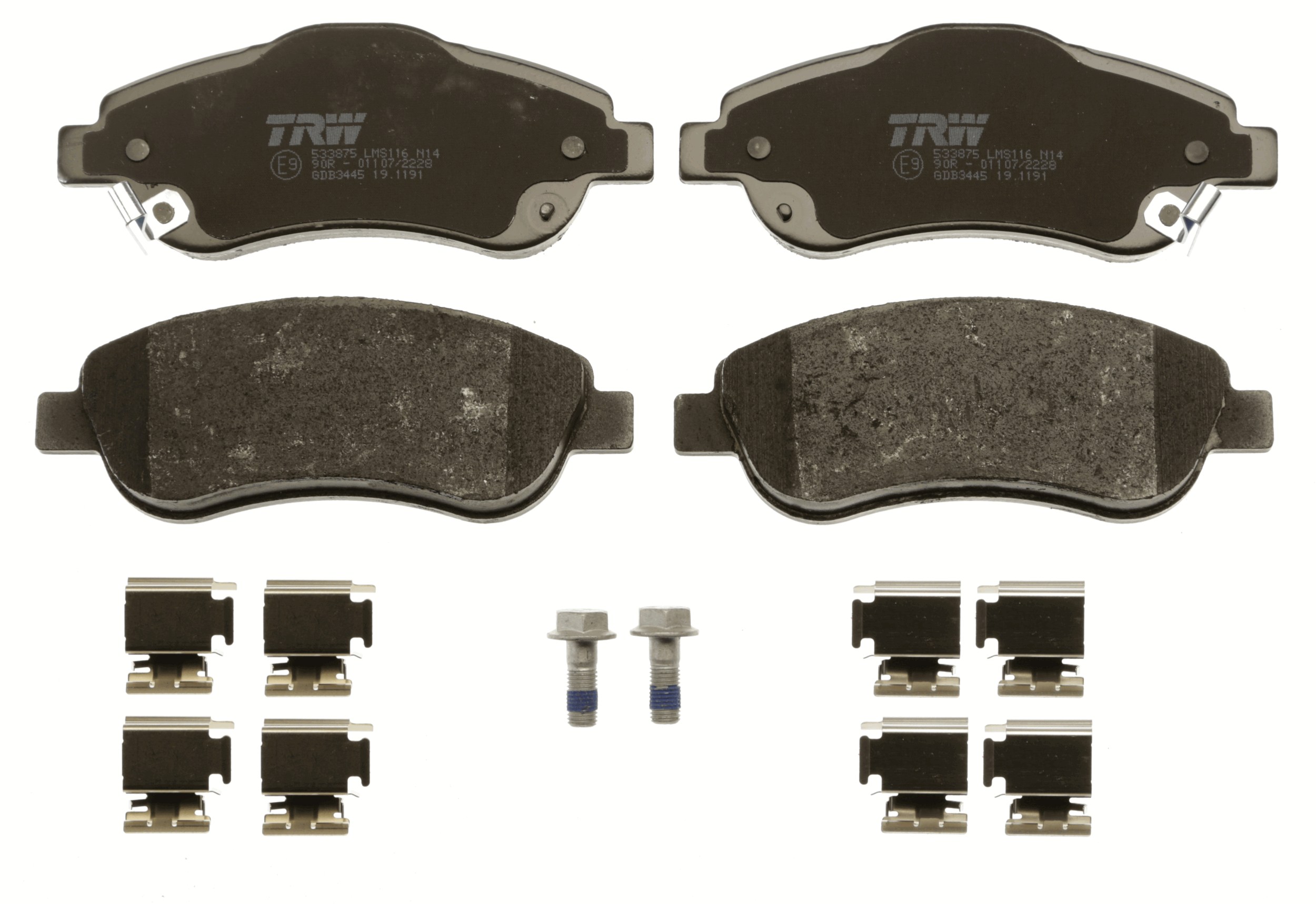Placute frana TRW GDB3445