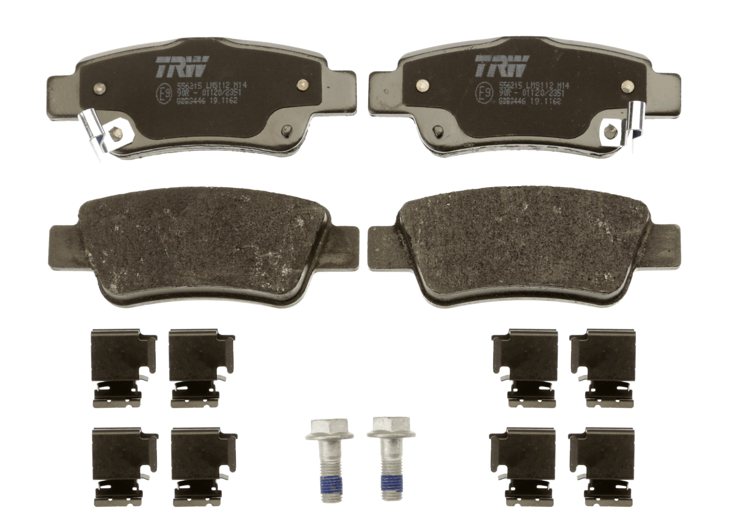 Placute frana TRW GDB3446