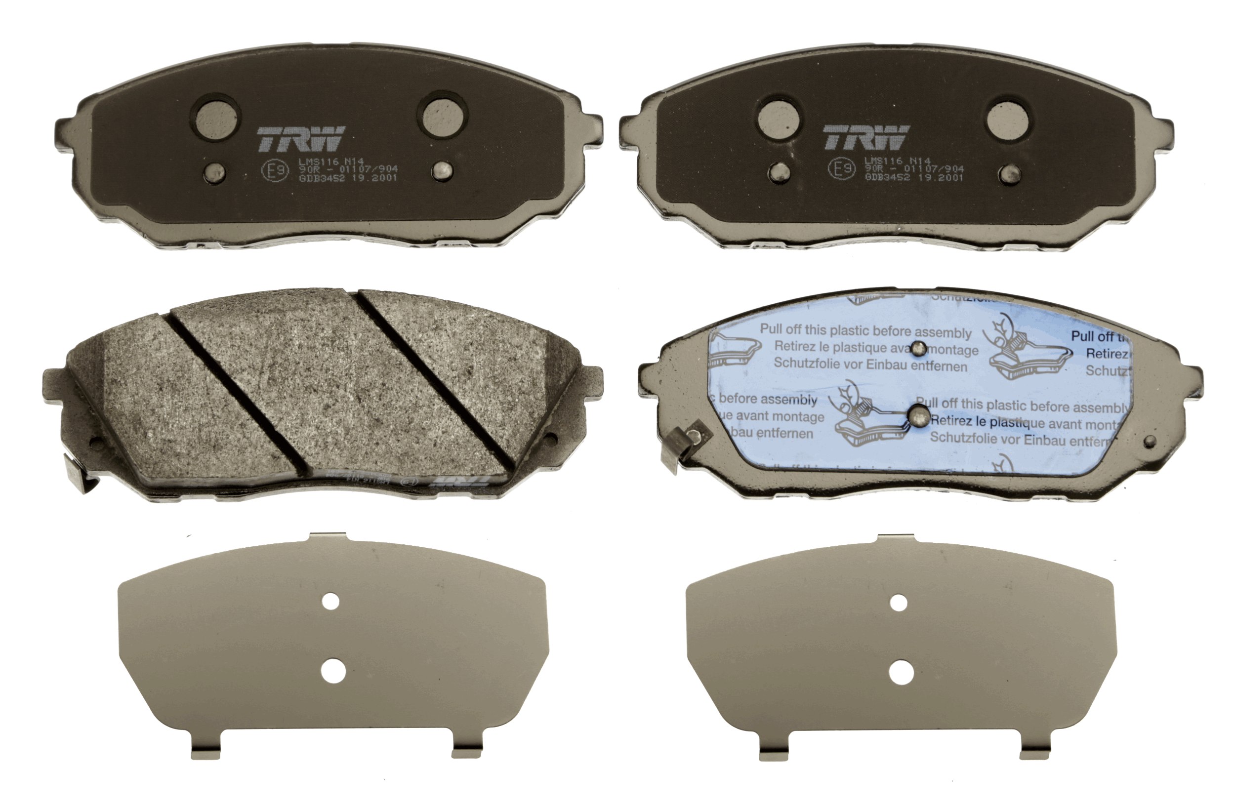 Placute frana TRW GDB3452