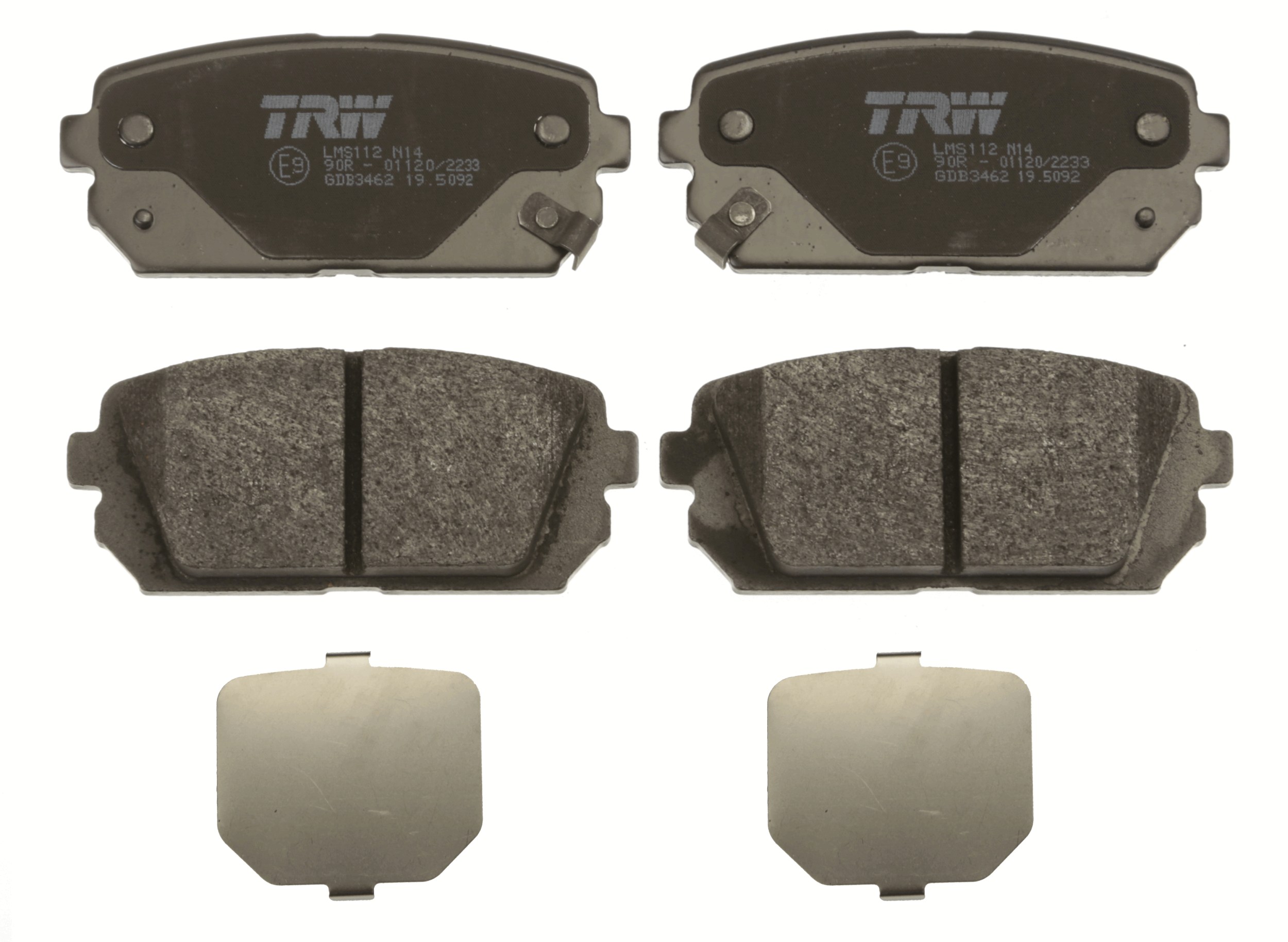 Placute frana TRW GDB3462