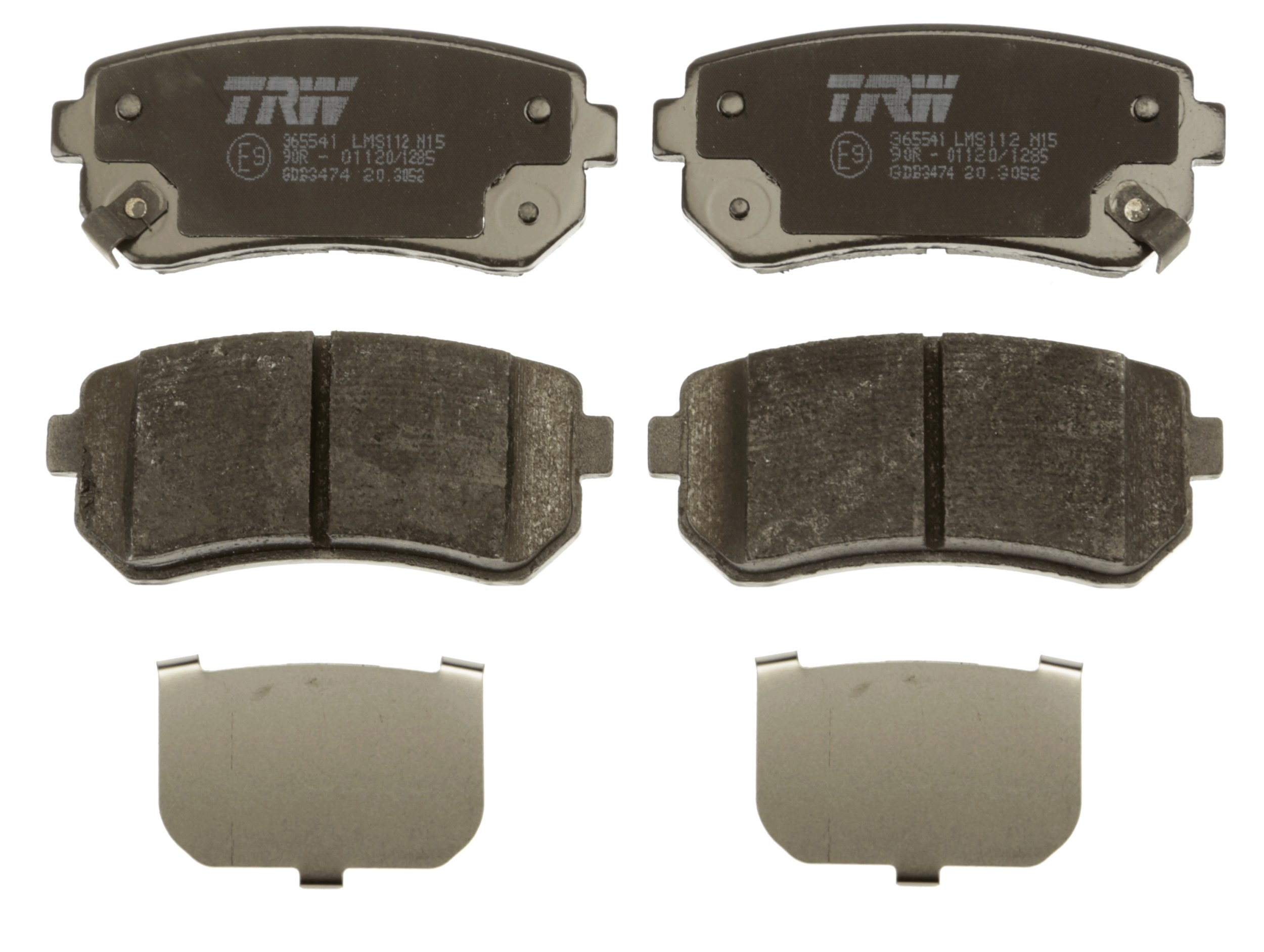 Placute frana TRW GDB3474