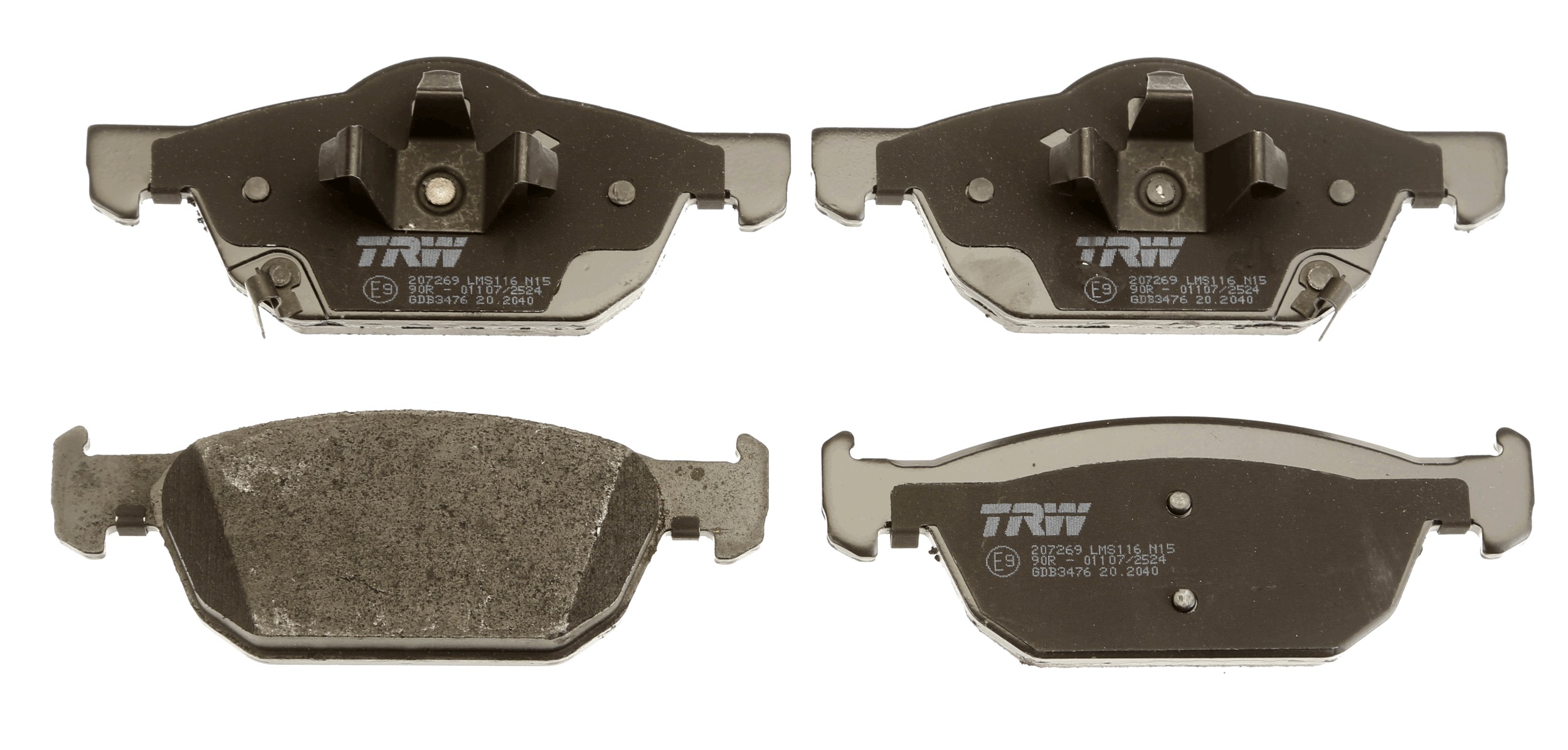 Placute frana TRW GDB3476