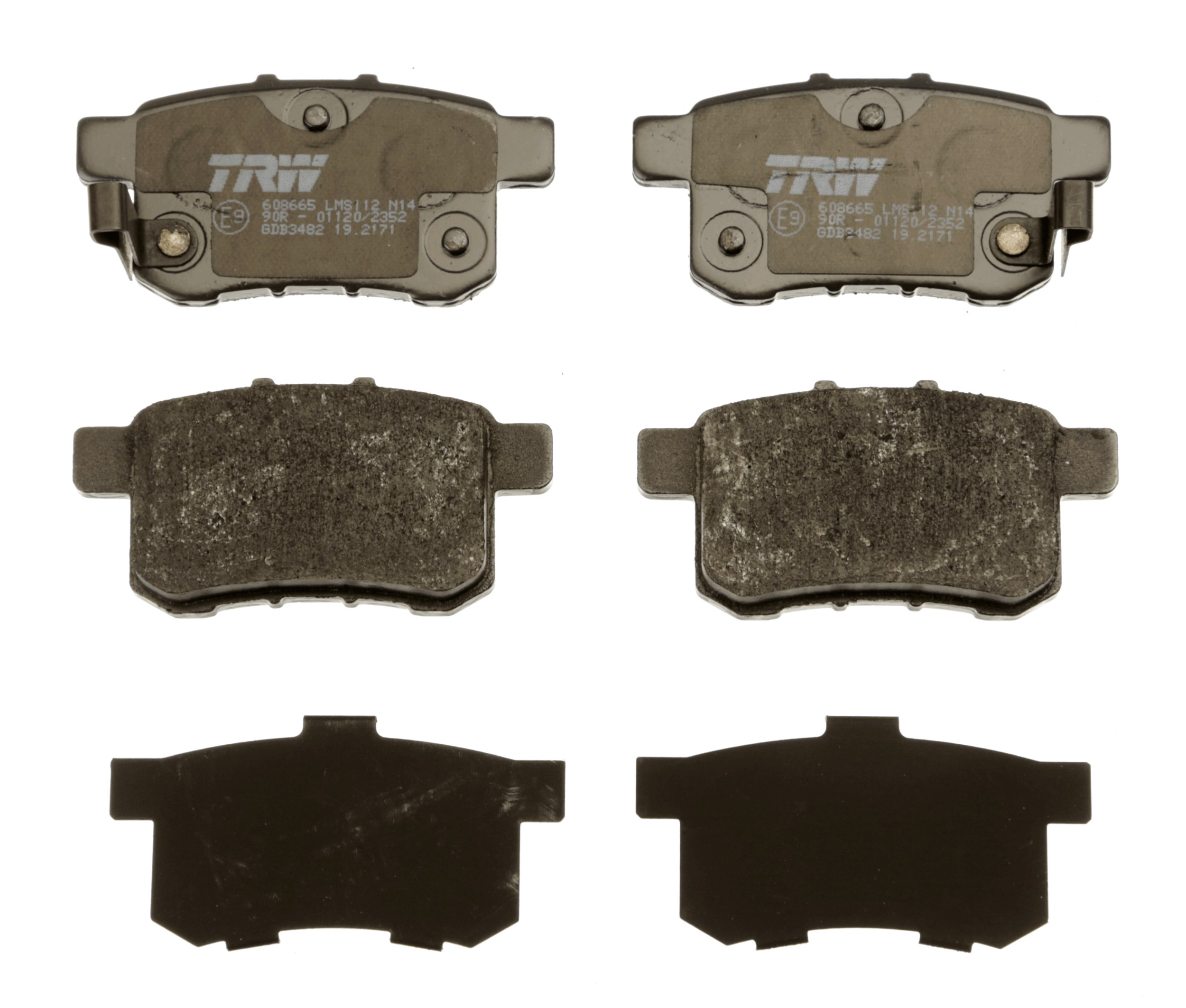 Placute frana TRW GDB3482