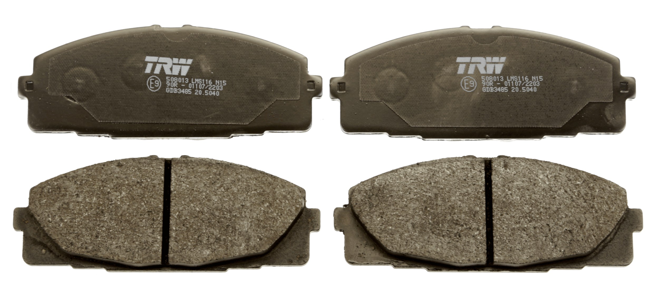 Placute frana TRW GDB3485
