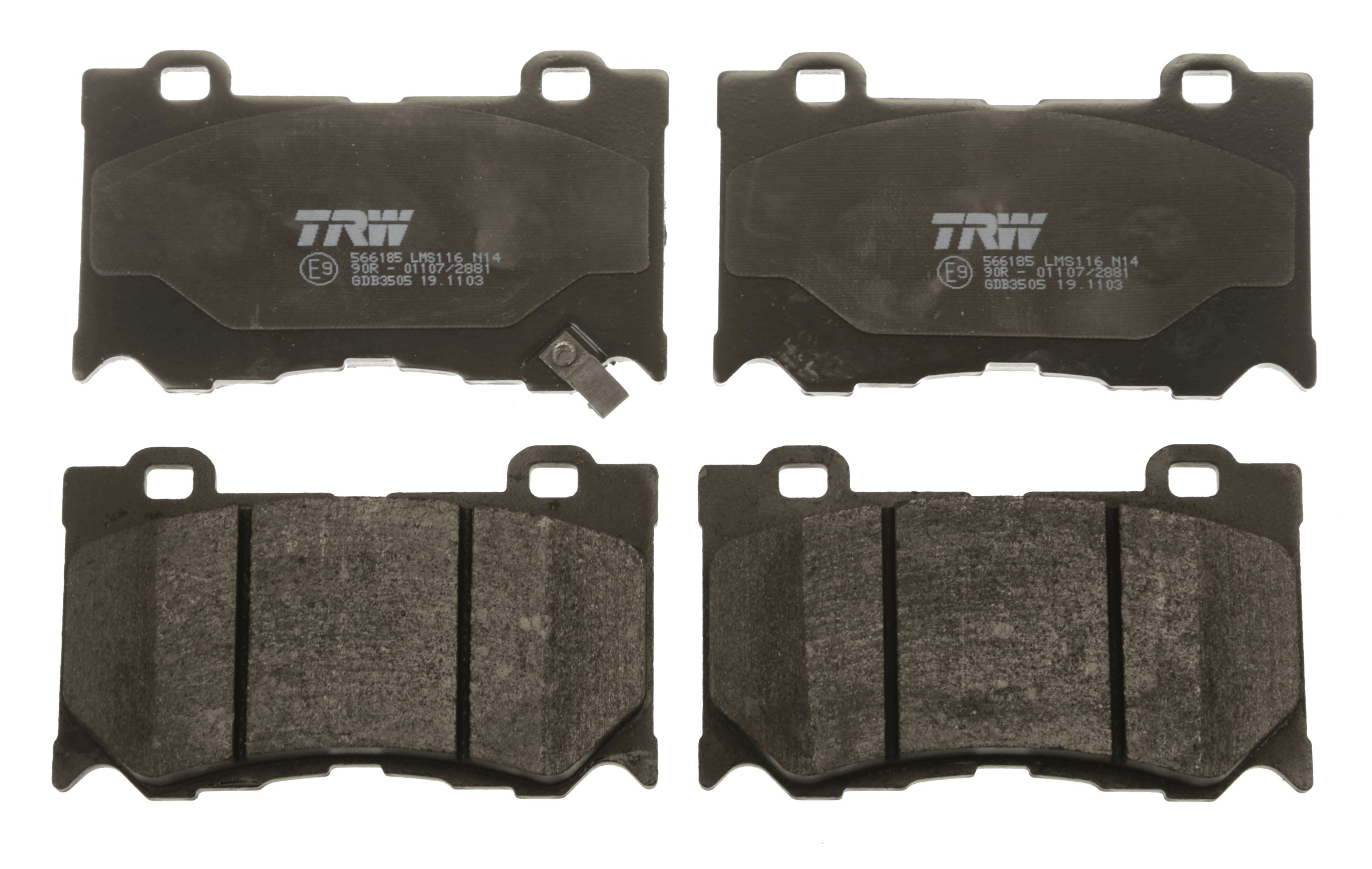Placute frana TRW GDB3505