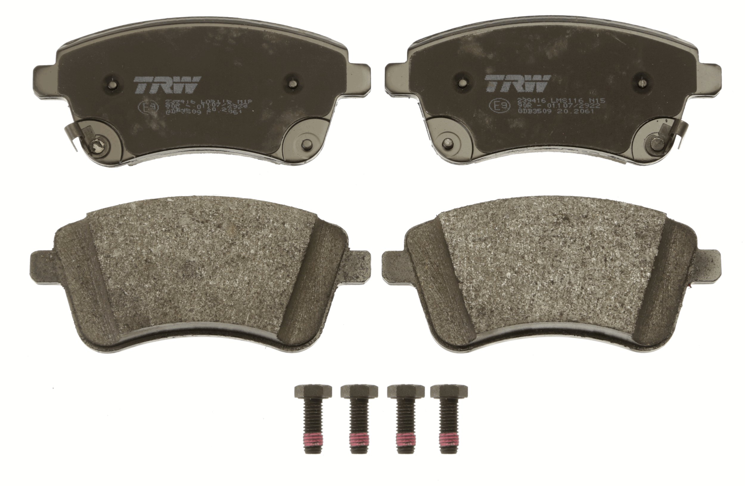Placute frana TRW GDB3509