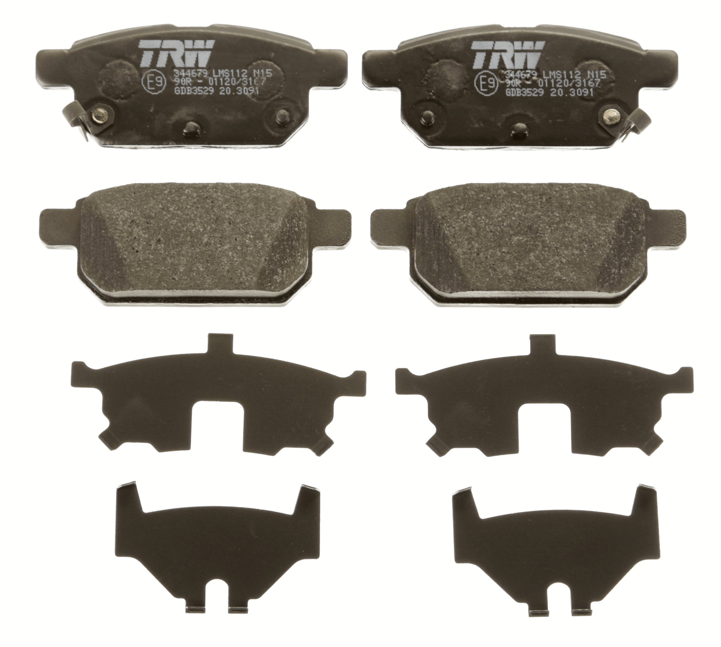 Placute frana TRW GDB3529