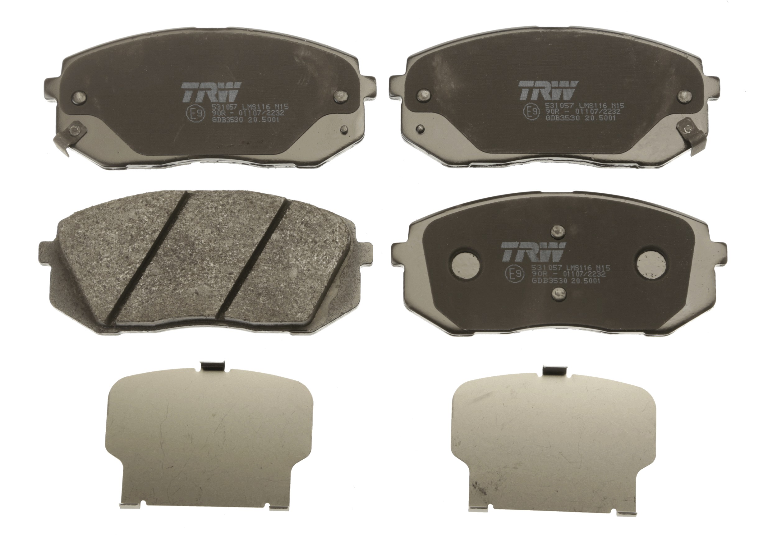 Placute frana TRW GDB3530