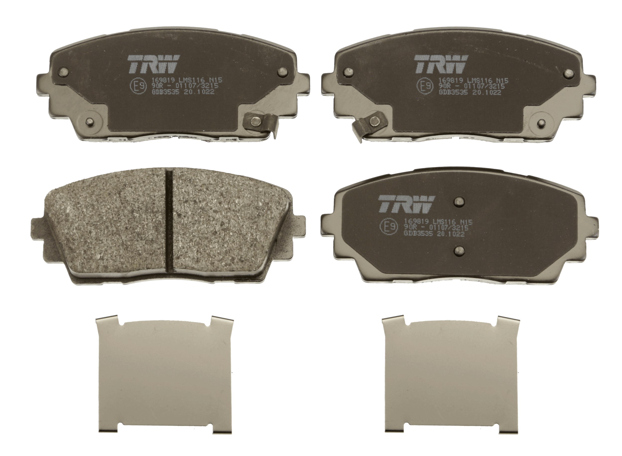 Placute frana TRW GDB3535