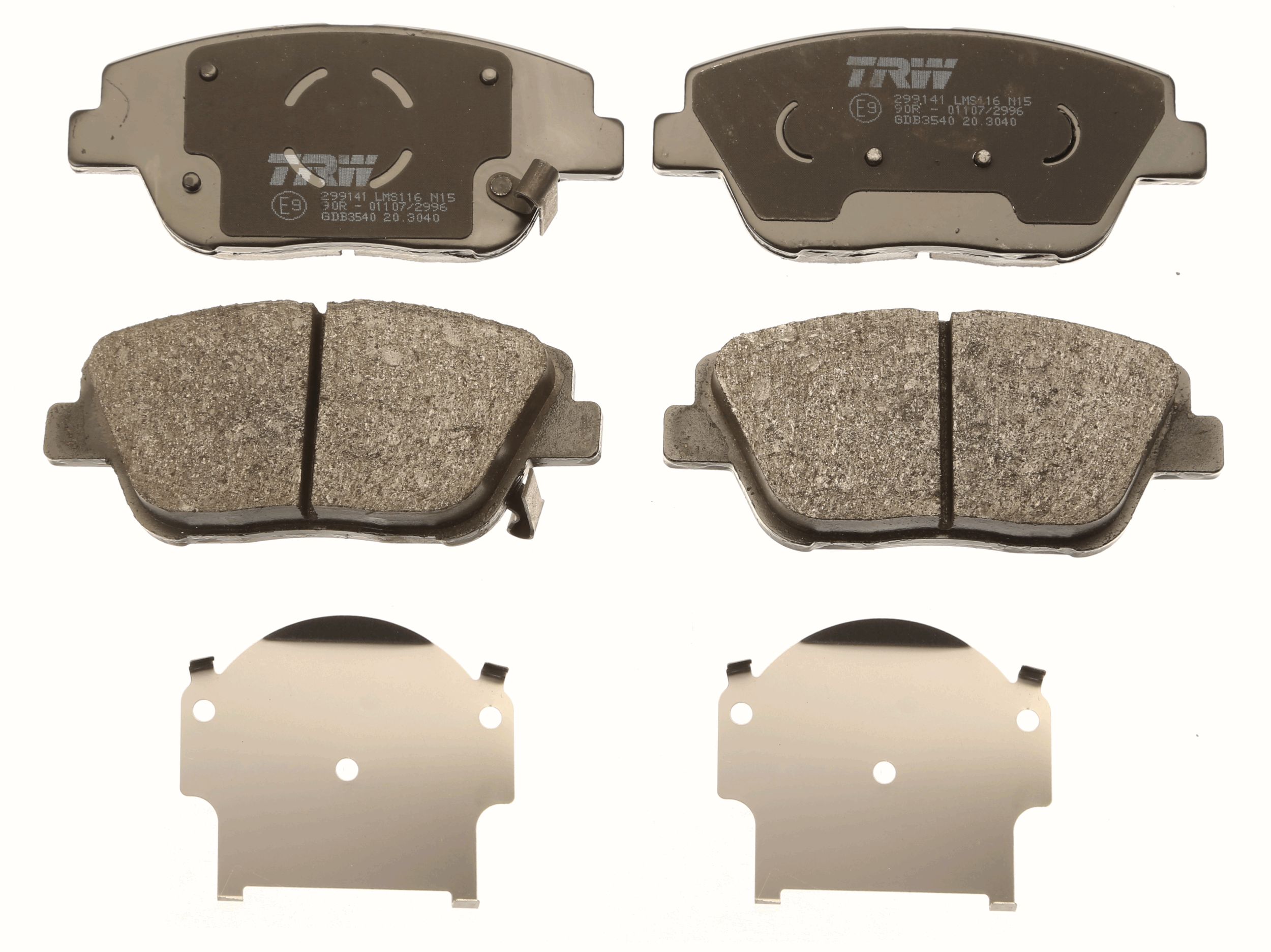 Placute frana TRW GDB3540