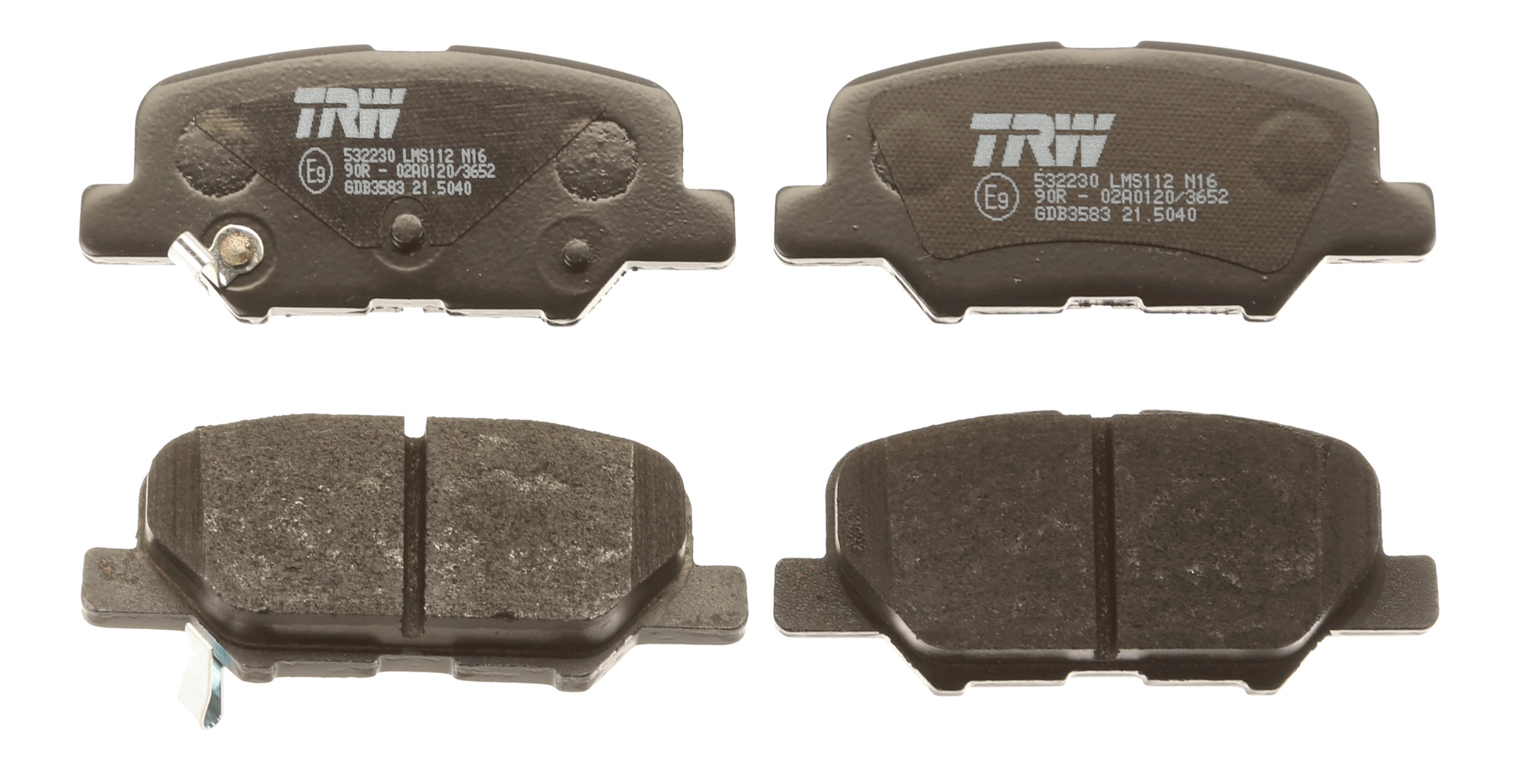 Placute frana TRW GDB3583