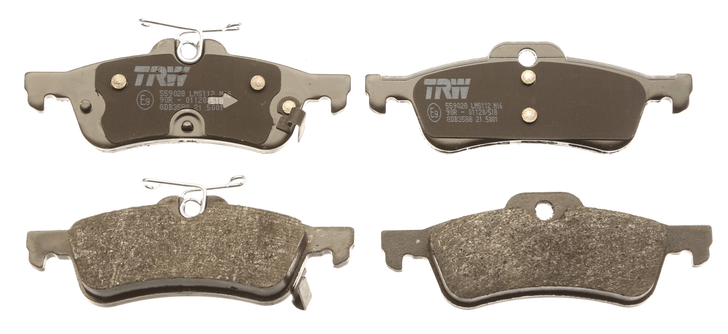 Placute frana TRW GDB3588