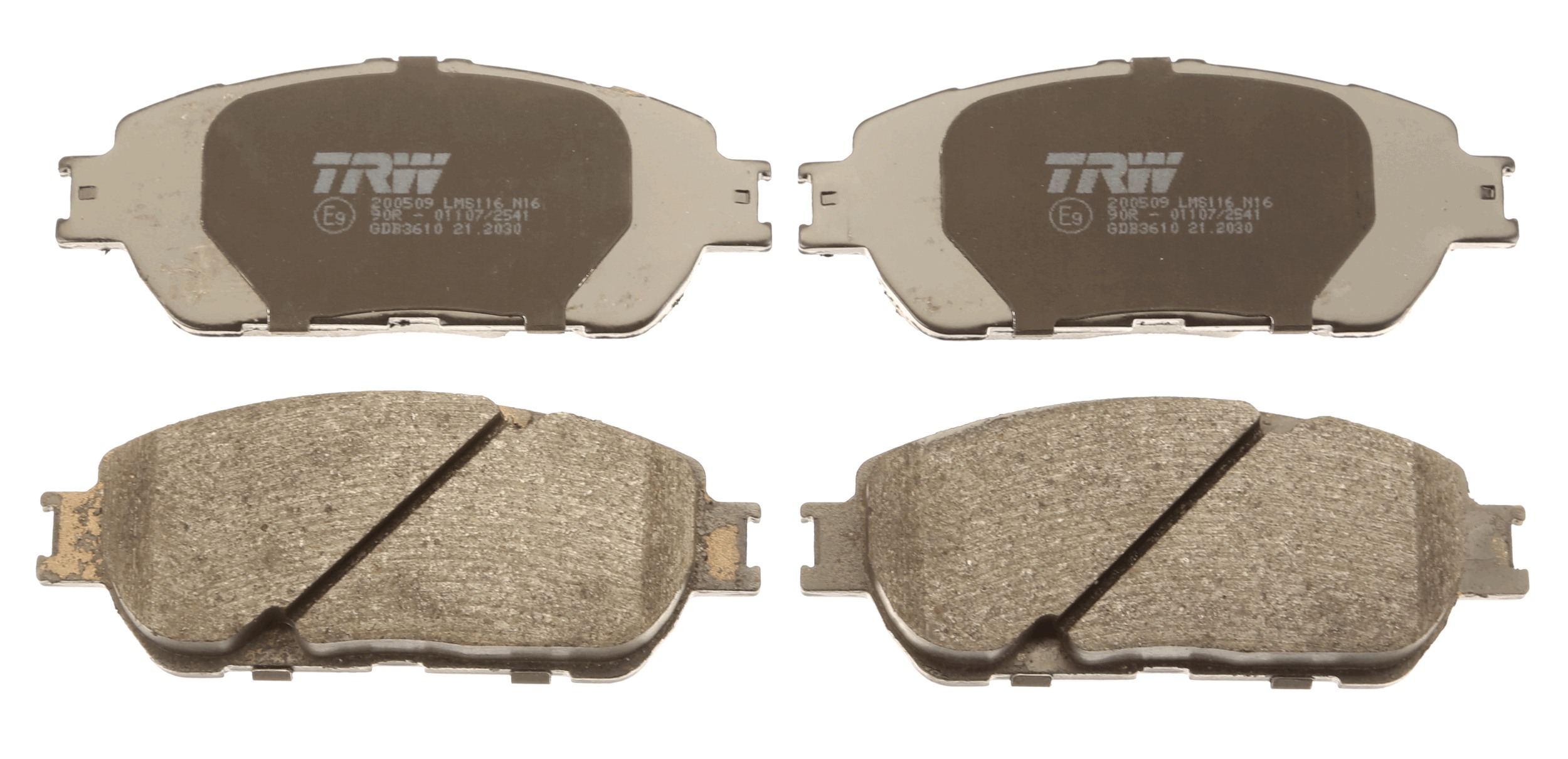 Placute frana TRW GDB3610