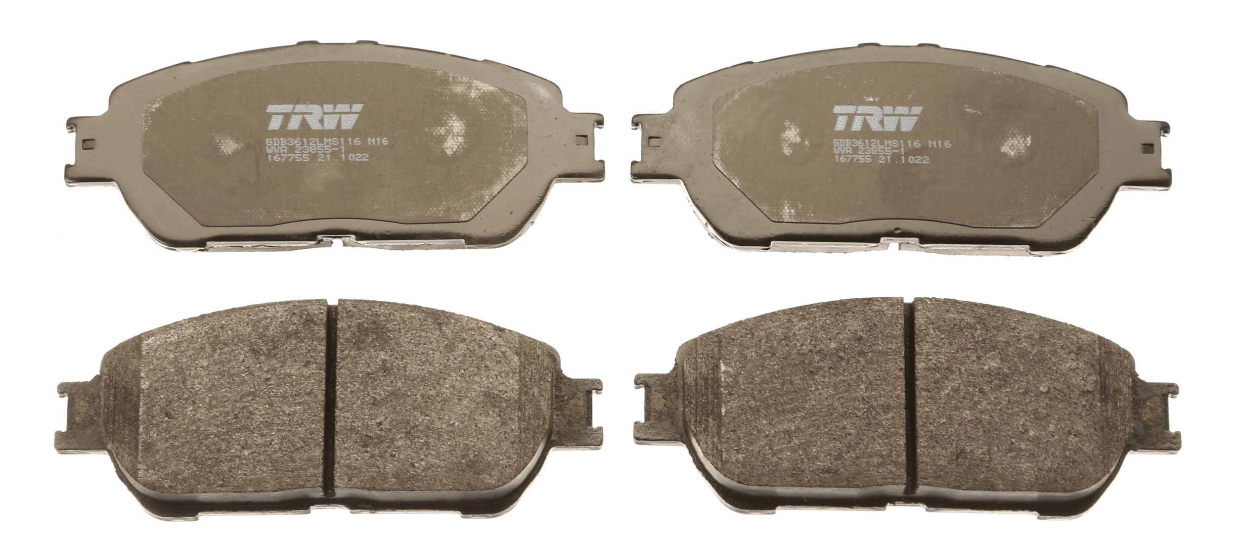 Placute frana TRW GDB3612