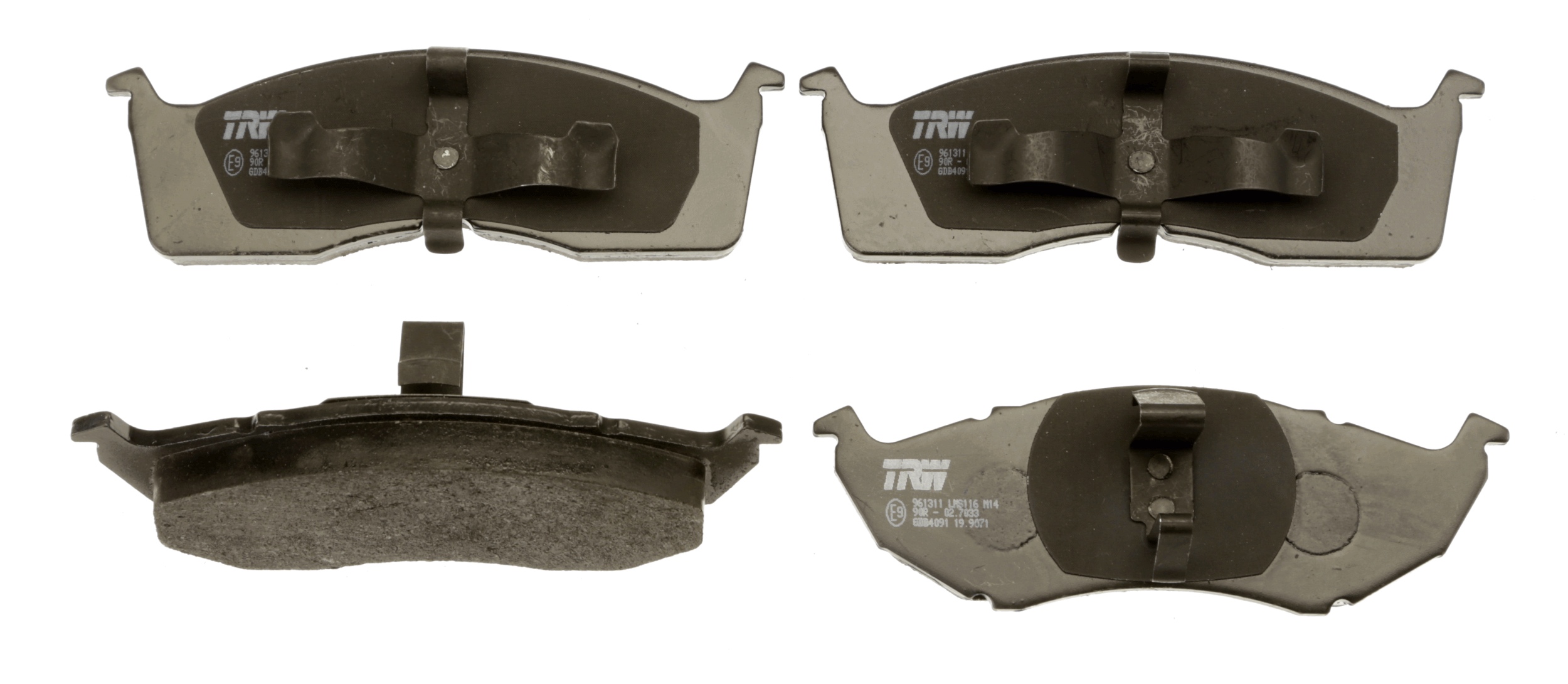 Placute frana TRW GDB4091