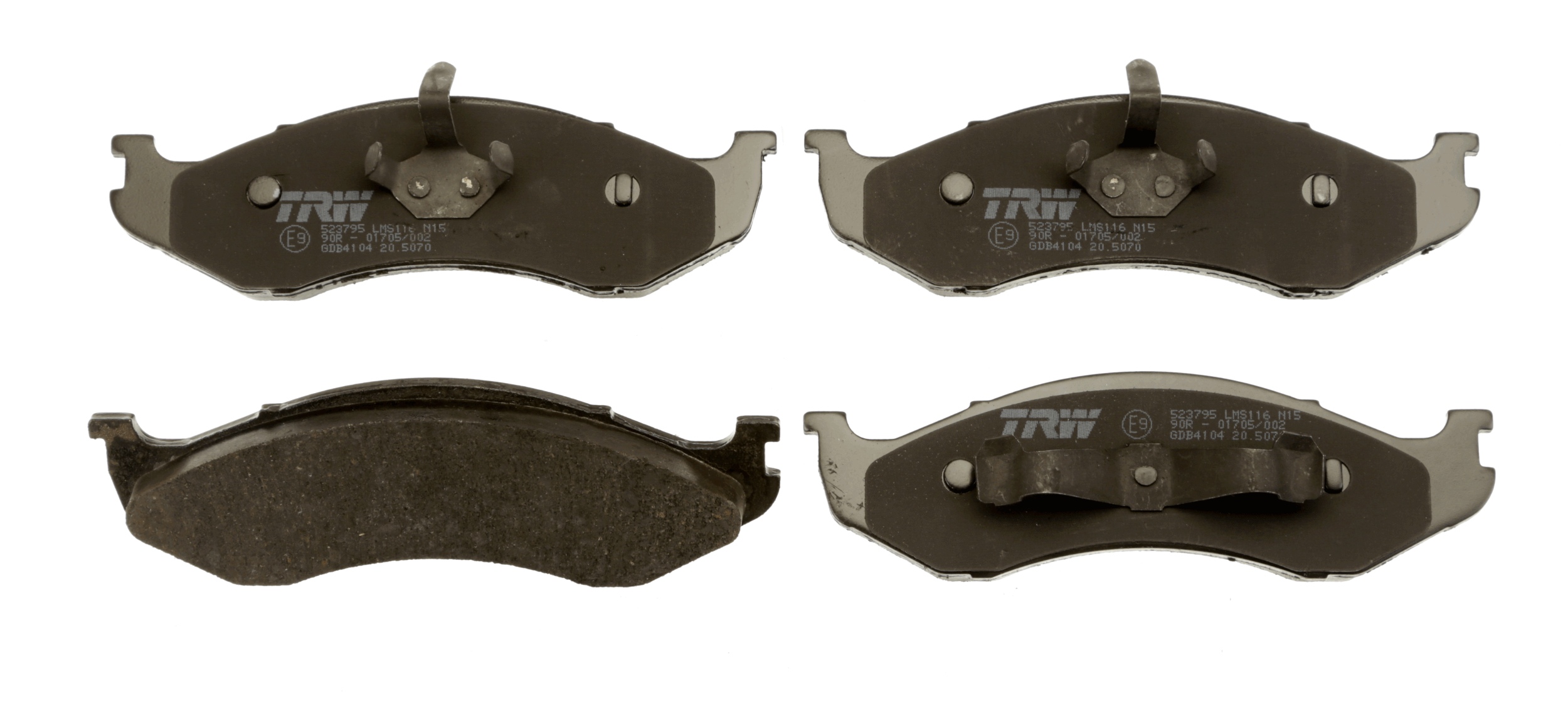 Placute frana TRW GDB4104