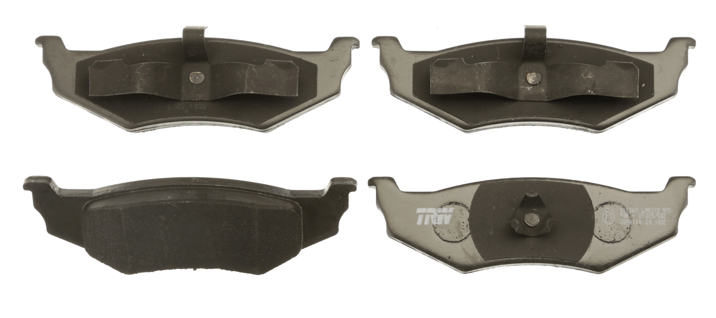 Placute frana TRW GDB4119