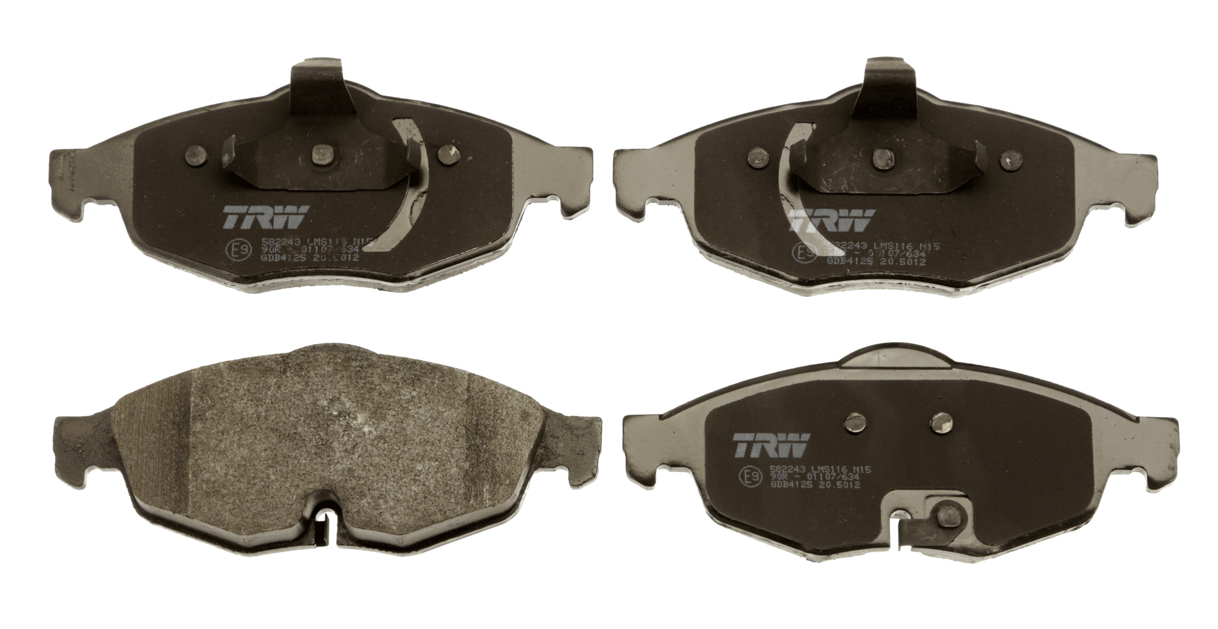 Placute frana TRW GDB4125
