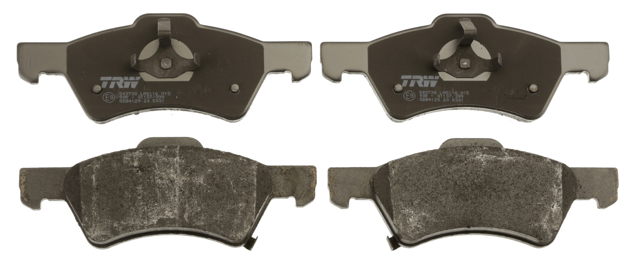 Placute frana TRW GDB4129