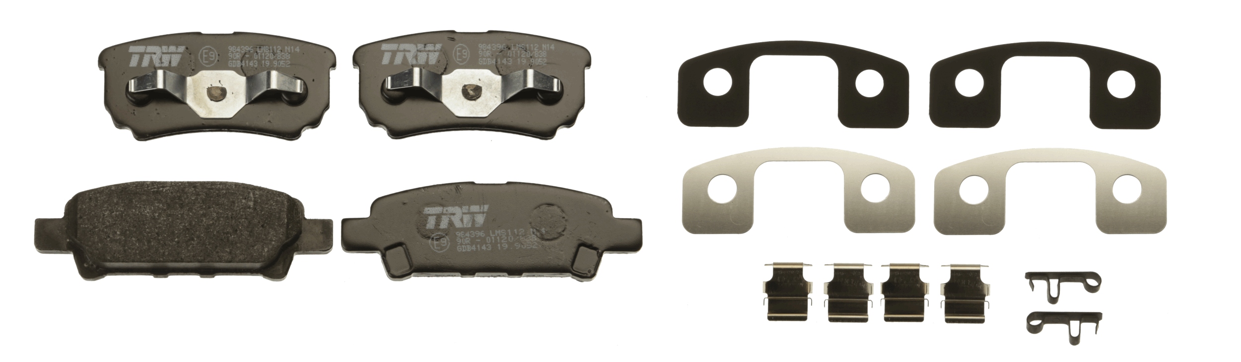 Placute frana TRW GDB4143
