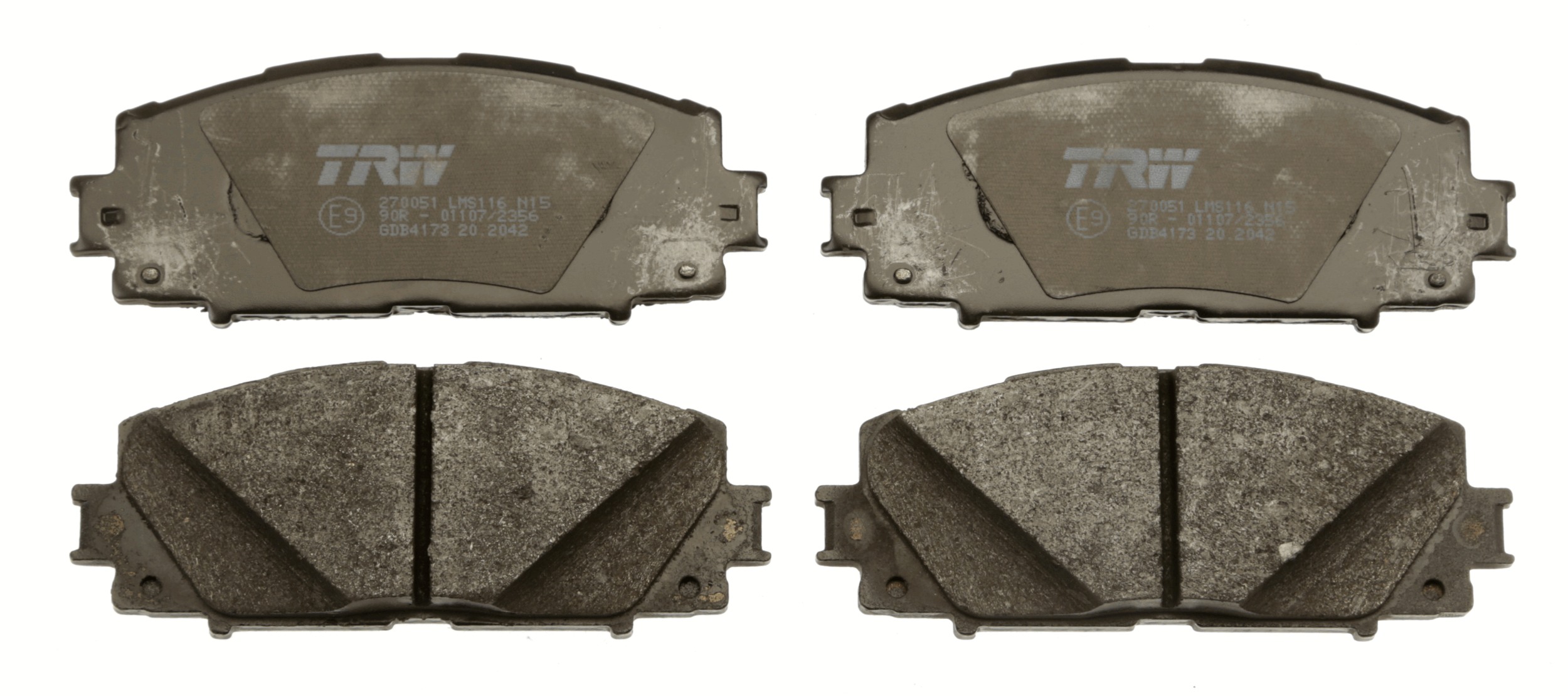 Placute frana TRW GDB4173