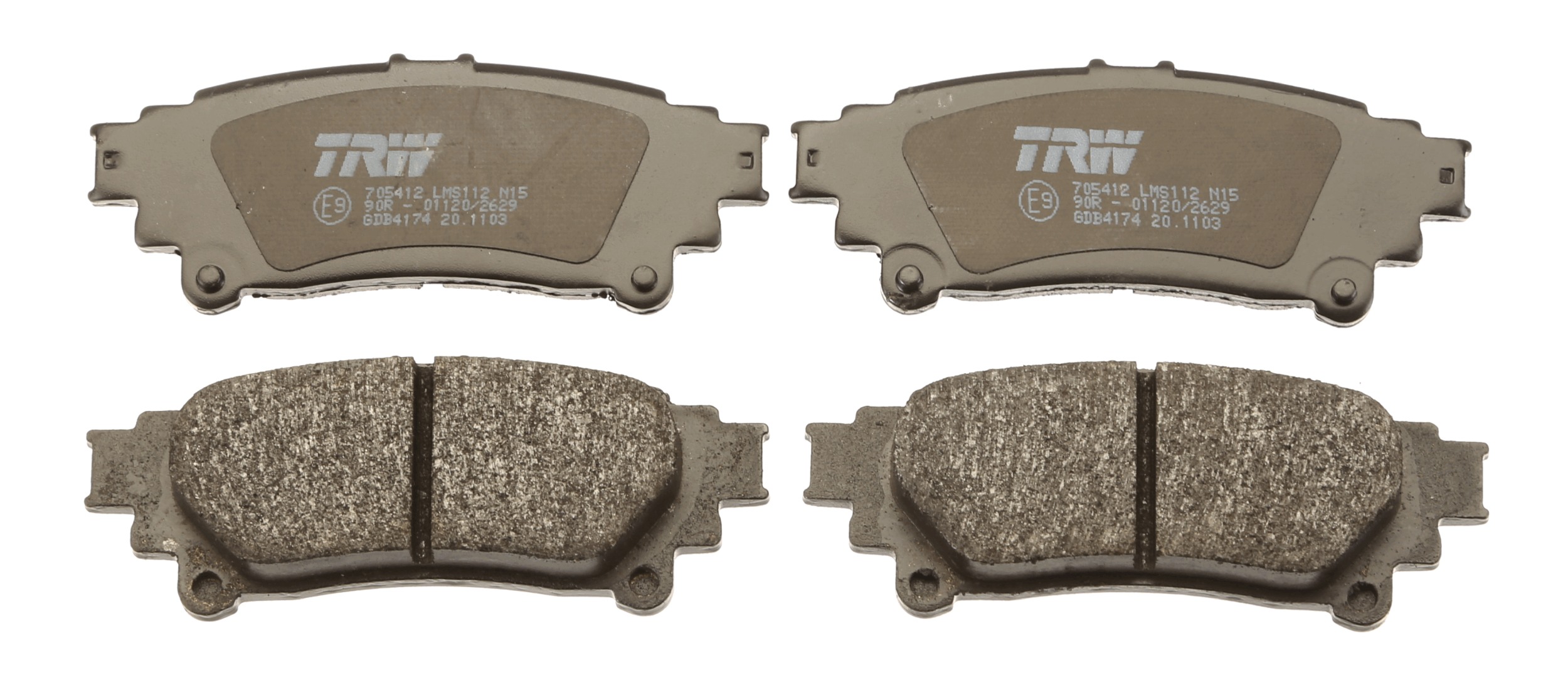 Placute frana TRW GDB4174