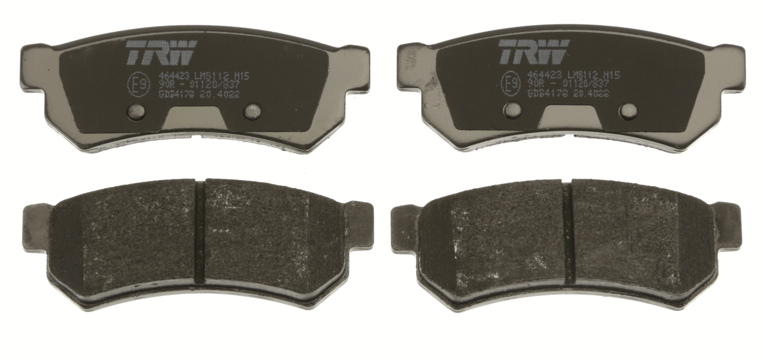 Placute frana TRW GDB4178