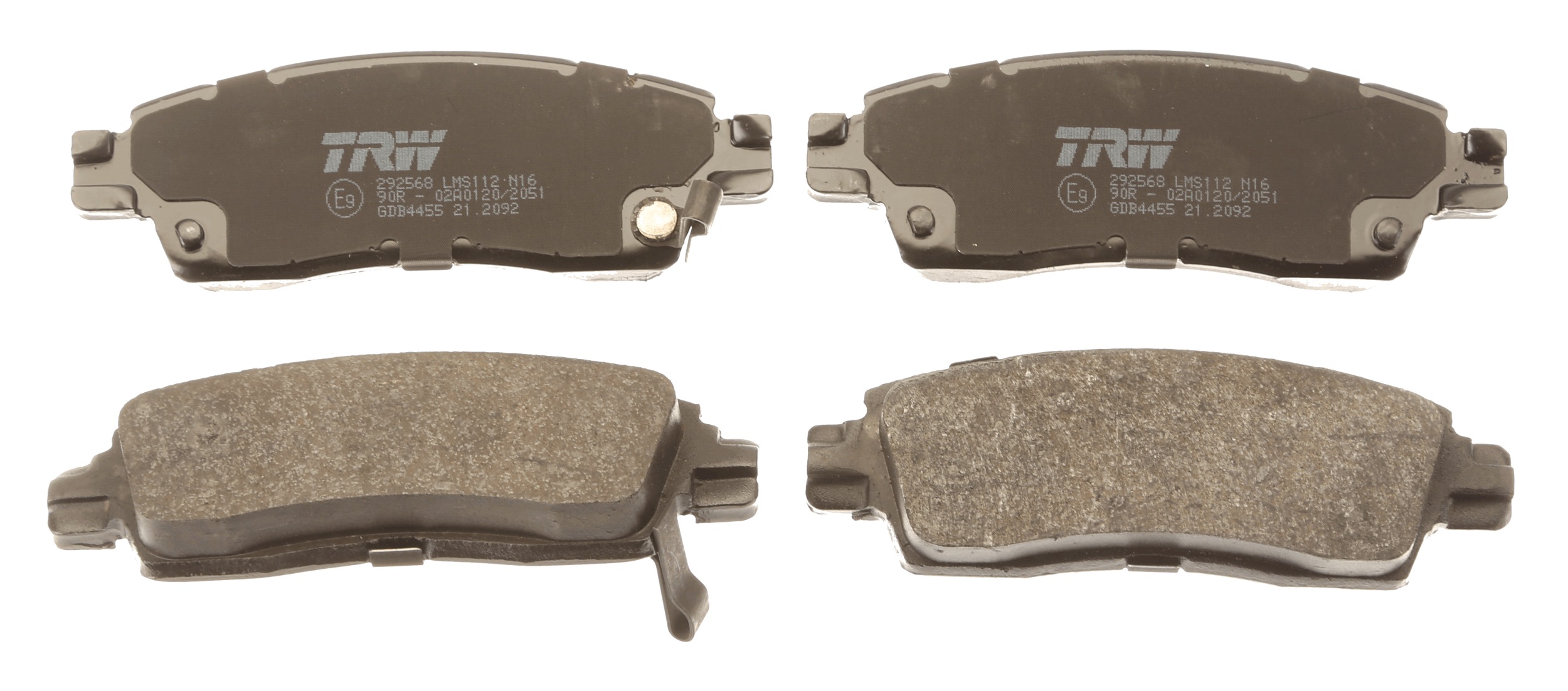 Placute frana TRW GDB4455