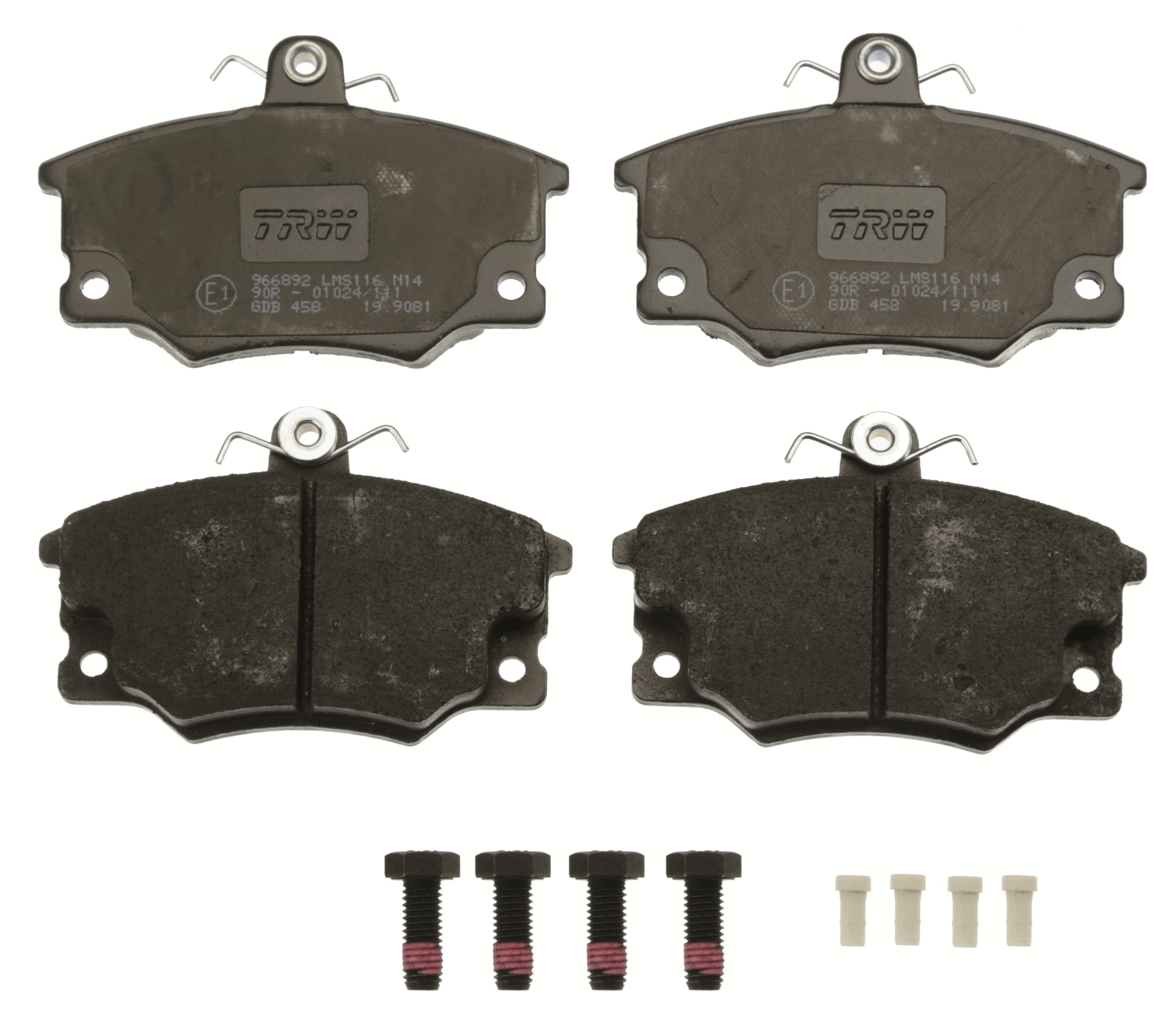 Placute frana TRW GDB458